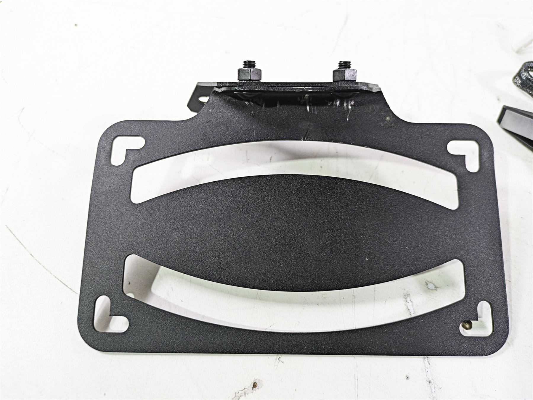 2022 MV Agusta F3 800 Rosso NRC New Rage Cycles Tidy Tail Plate Holder Blinker Set - Image 7