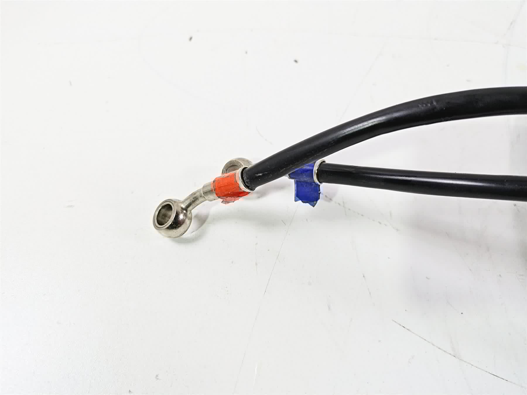 2022 MV Agusta F3 800 Rosso Rear Abs Brake Line Hose Set - Image 10
