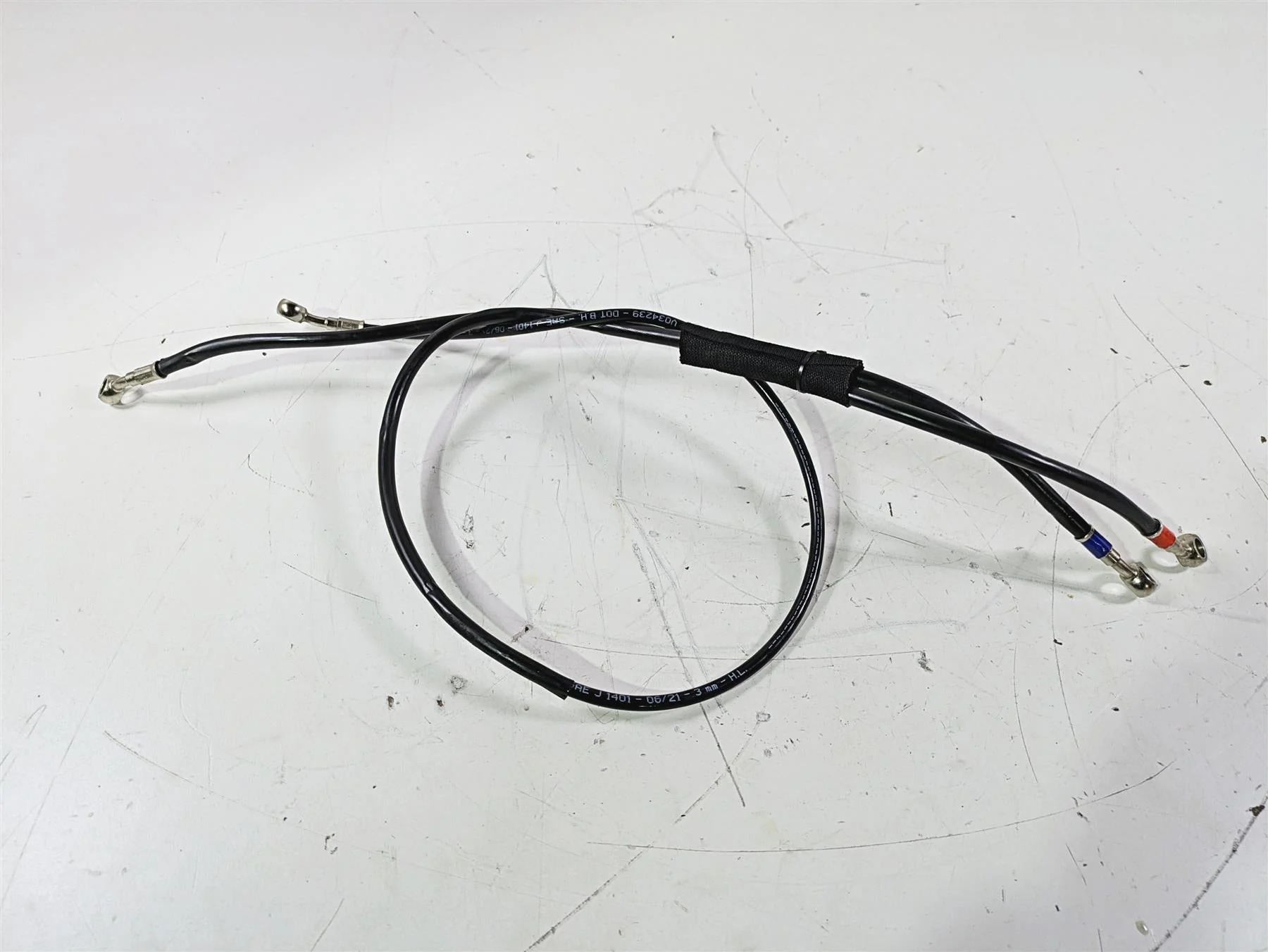 2022 MV Agusta F3 800 Rosso Rear Abs Brake Line Hose Set - Image 3