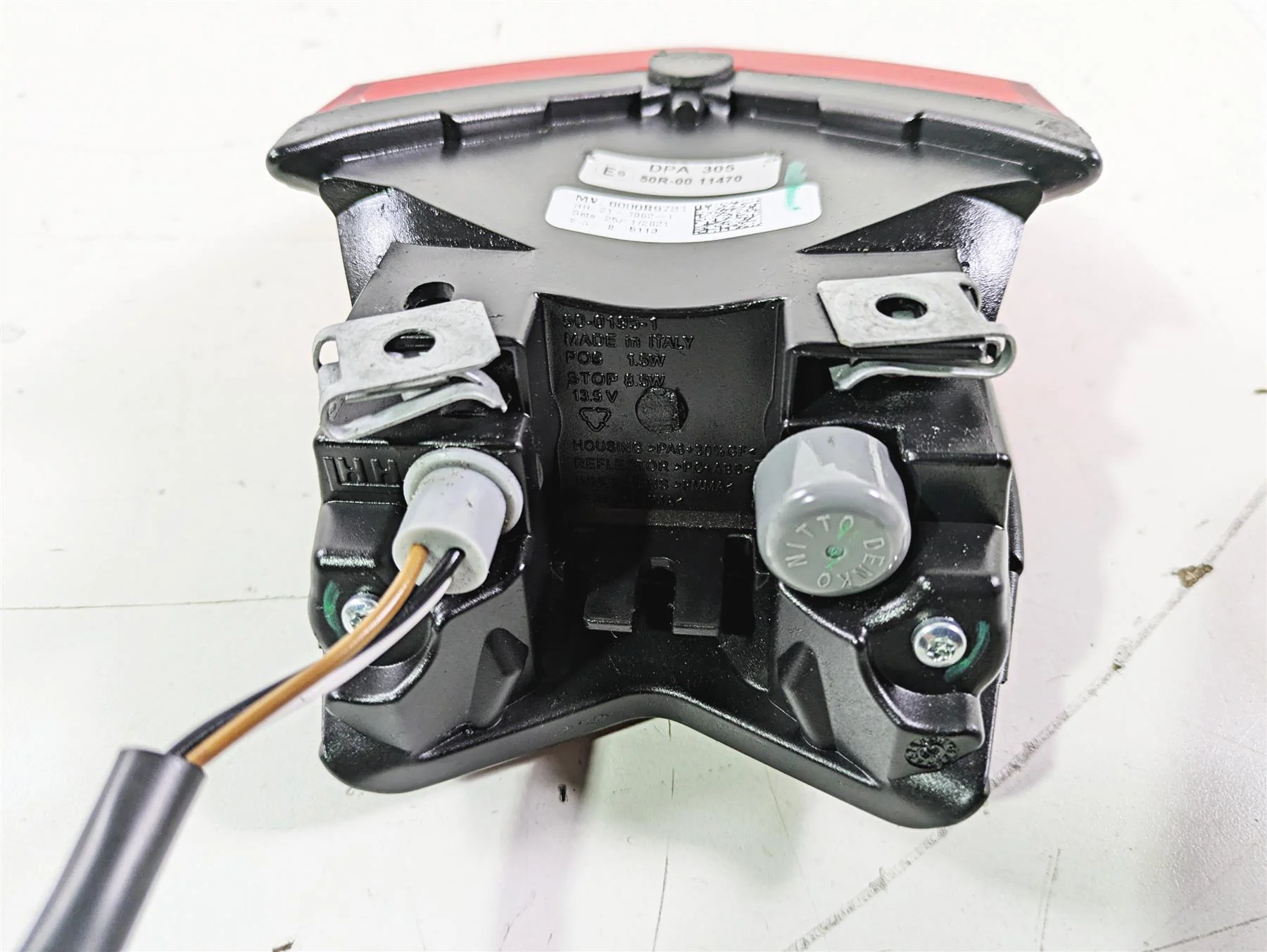 2022 MV Agusta F3 800 Rosso Taillight Tail Light Lamp Lens 8000B9781 - Image 12