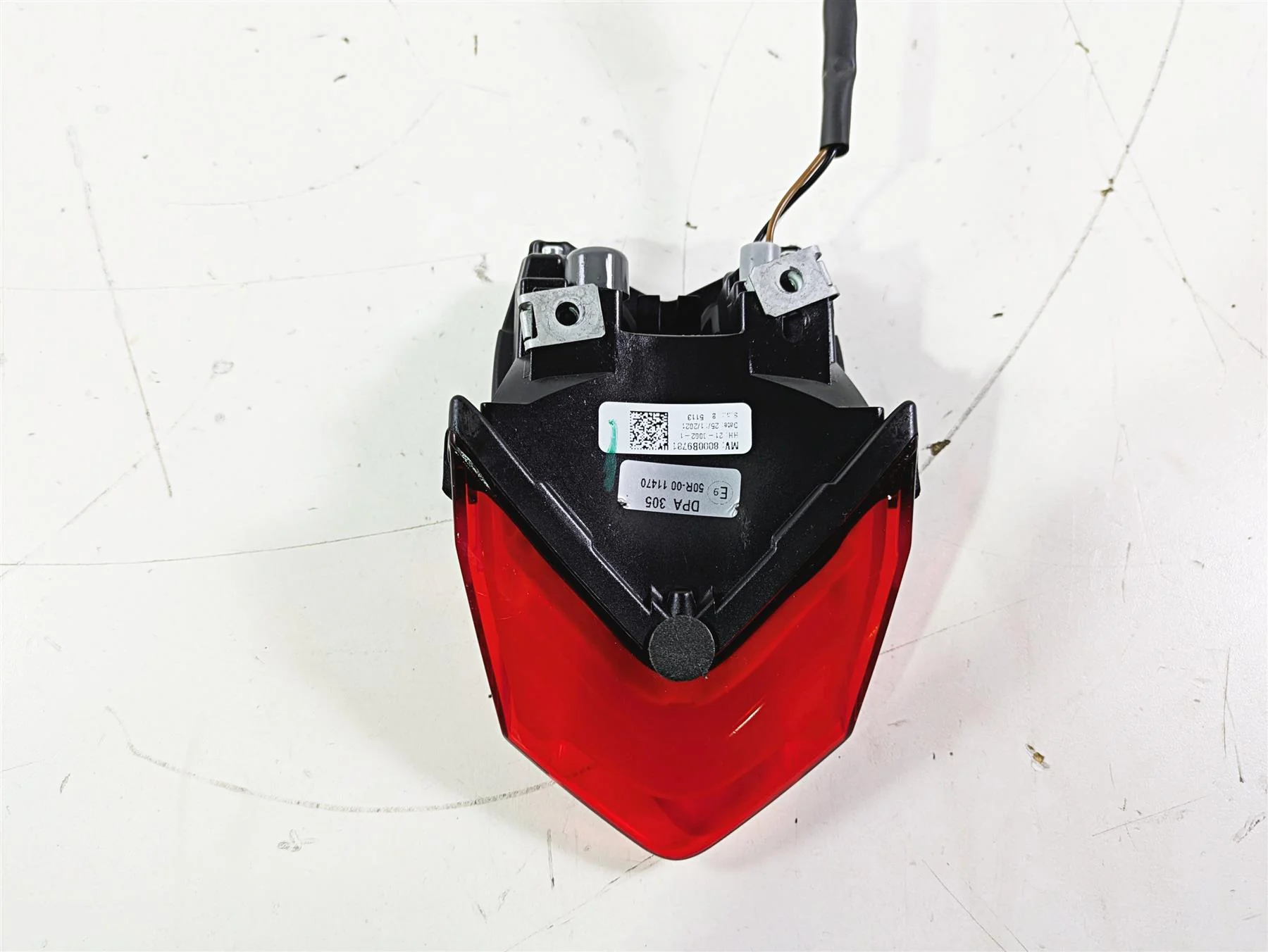 2022 MV Agusta F3 800 Rosso Taillight Tail Light Lamp Lens 8000B9781 - Image 9