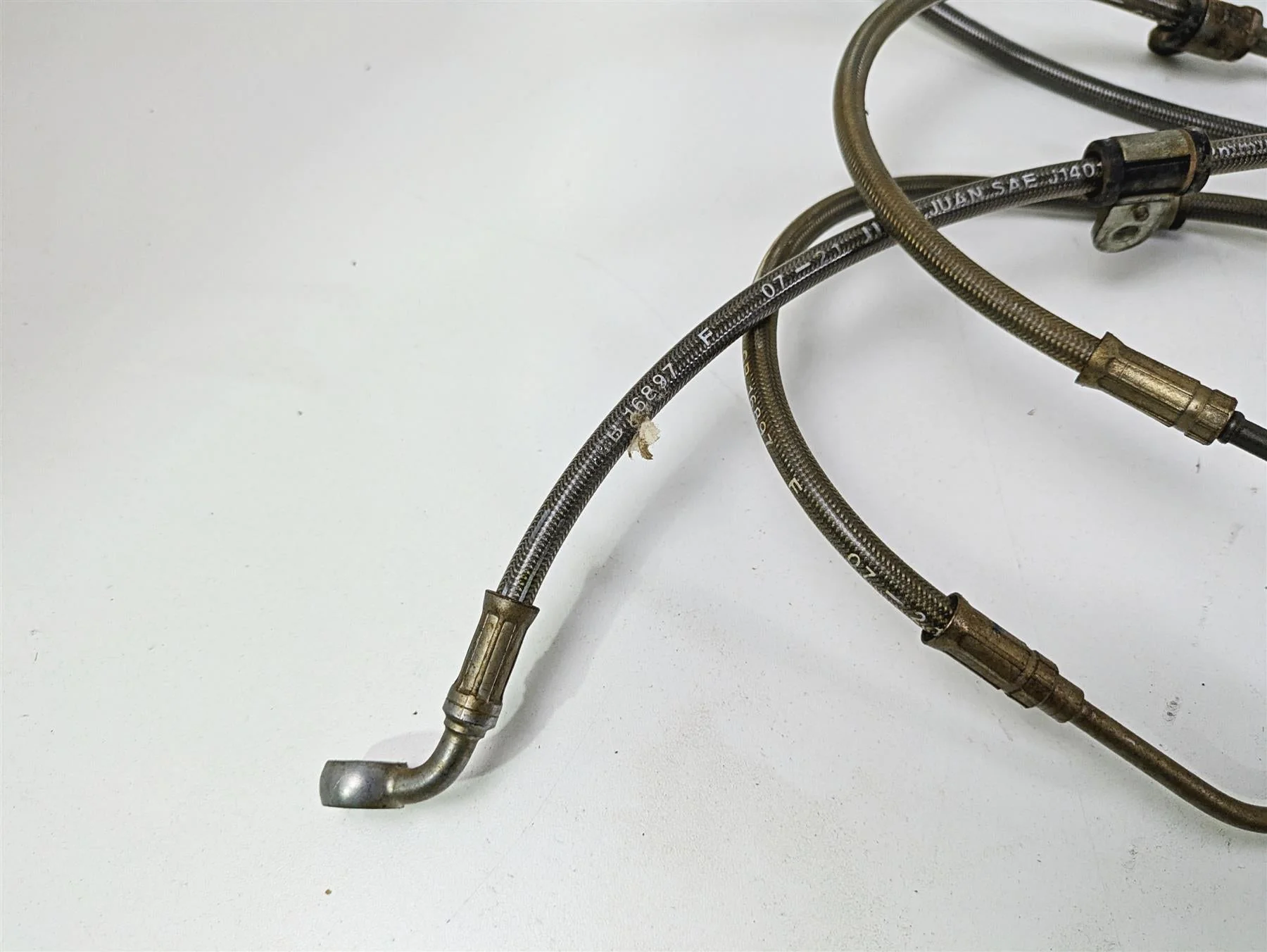 2022 Polaris Ranger 1000 Premium Front Rear Complete Brake Line Set 1913259 - Image 10