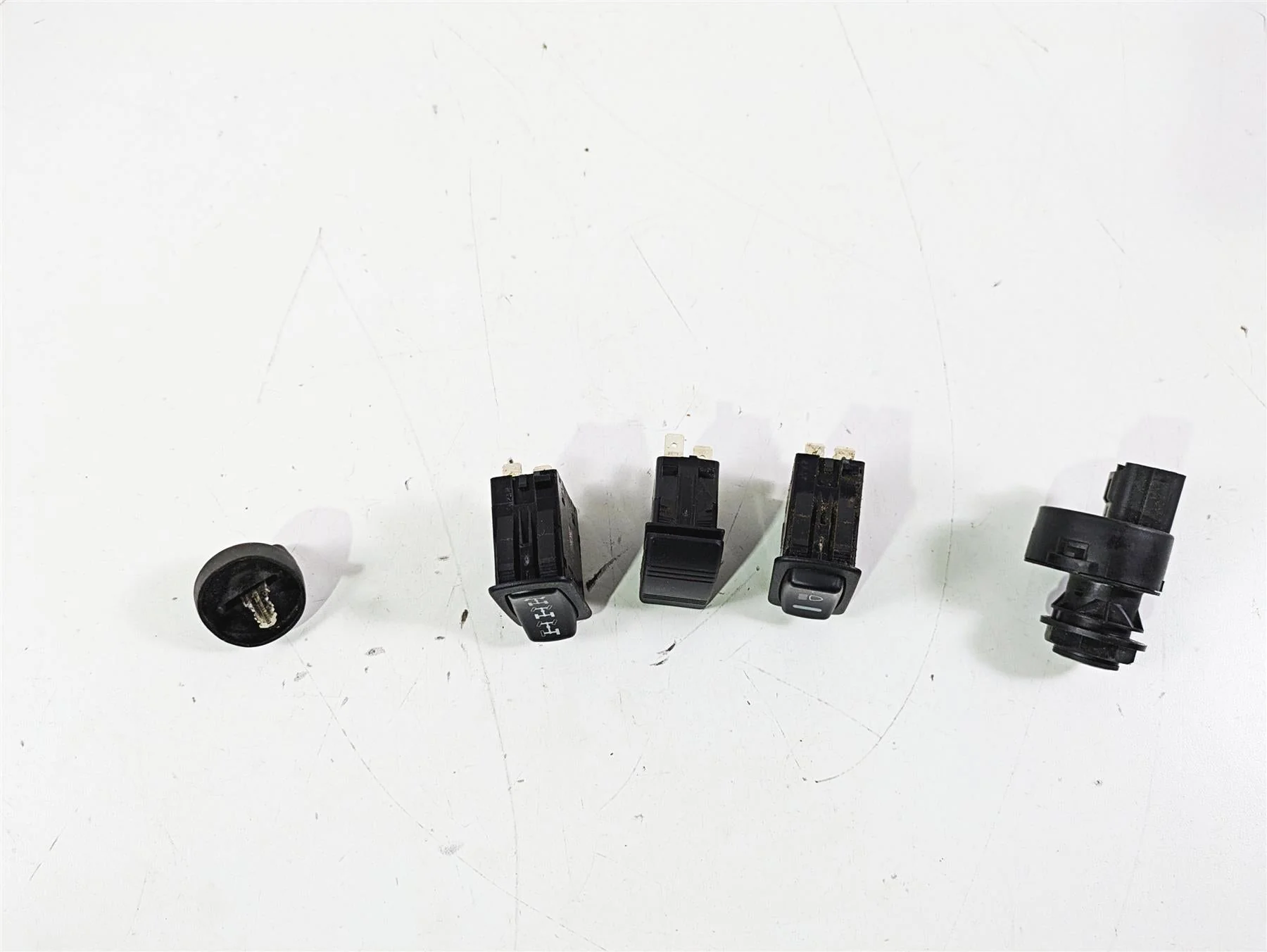 2022 Polaris Ranger 1000 Premium Ignition Light Awd Switch & Key Set 4015033 - Image 4