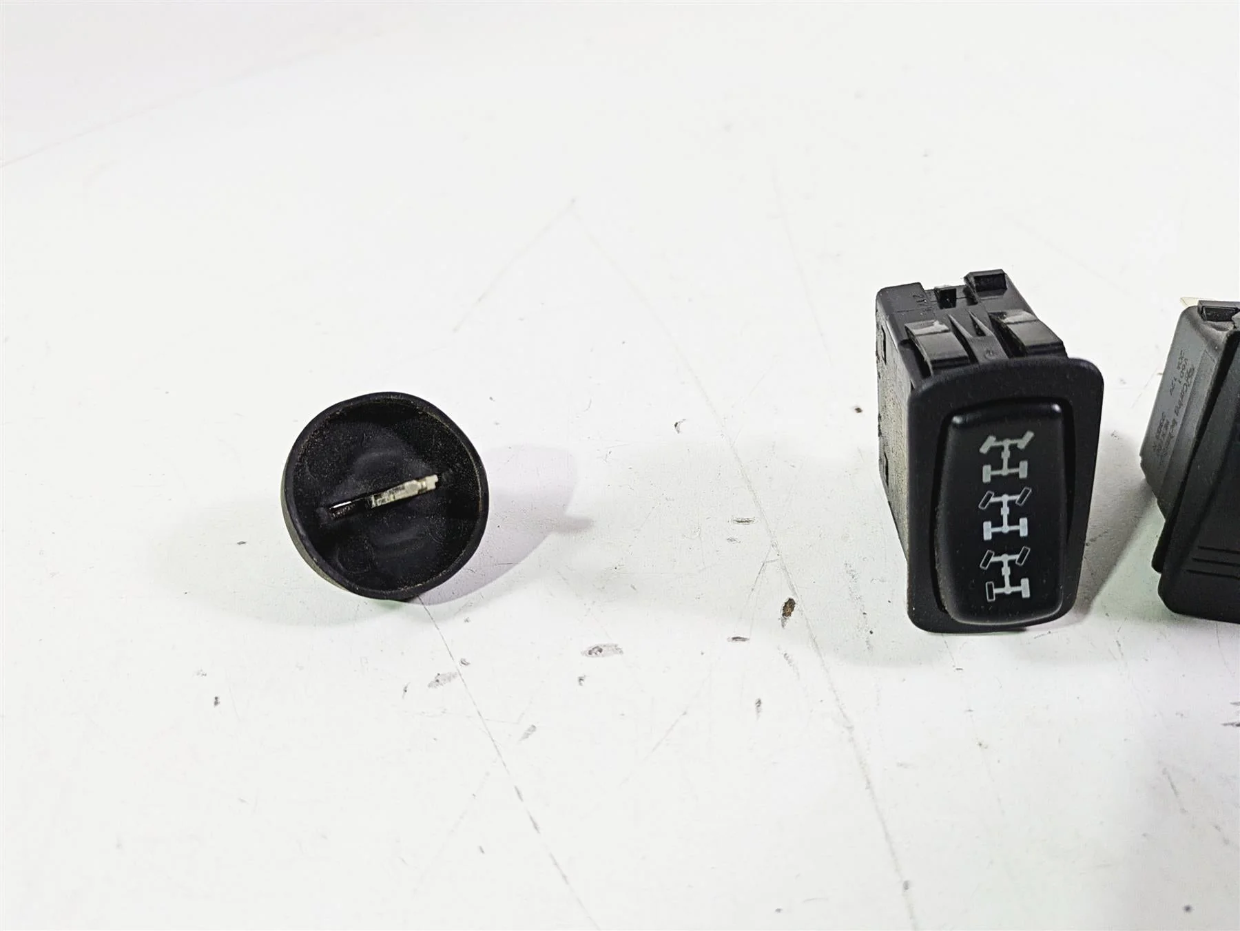 2022 Polaris Ranger 1000 Premium Ignition Light Awd Switch & Key Set 4015033 - Image 7