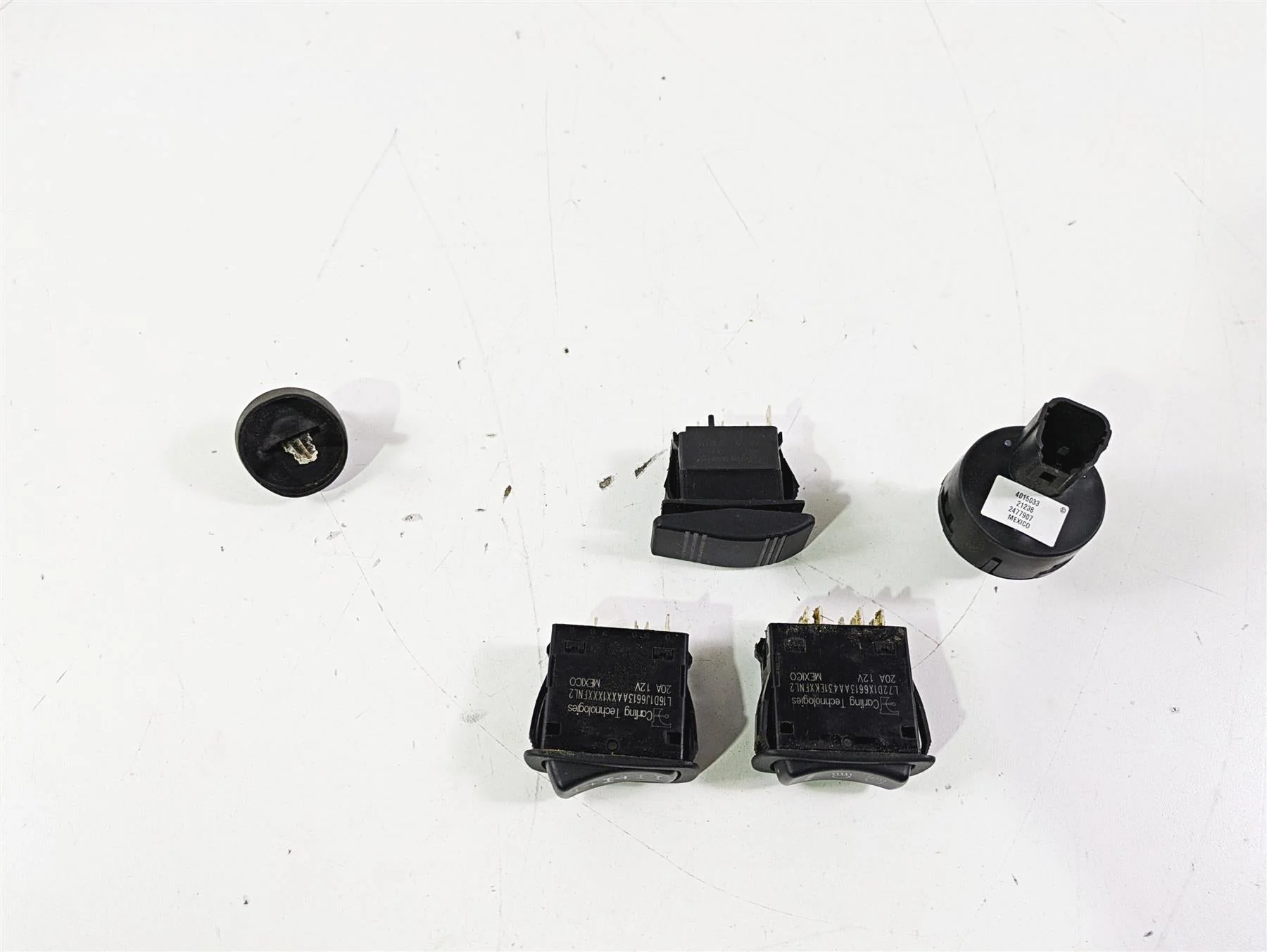 2022 Polaris Ranger 1000 Premium Ignition Light Awd Switch & Key Set 4015033 - Image 8