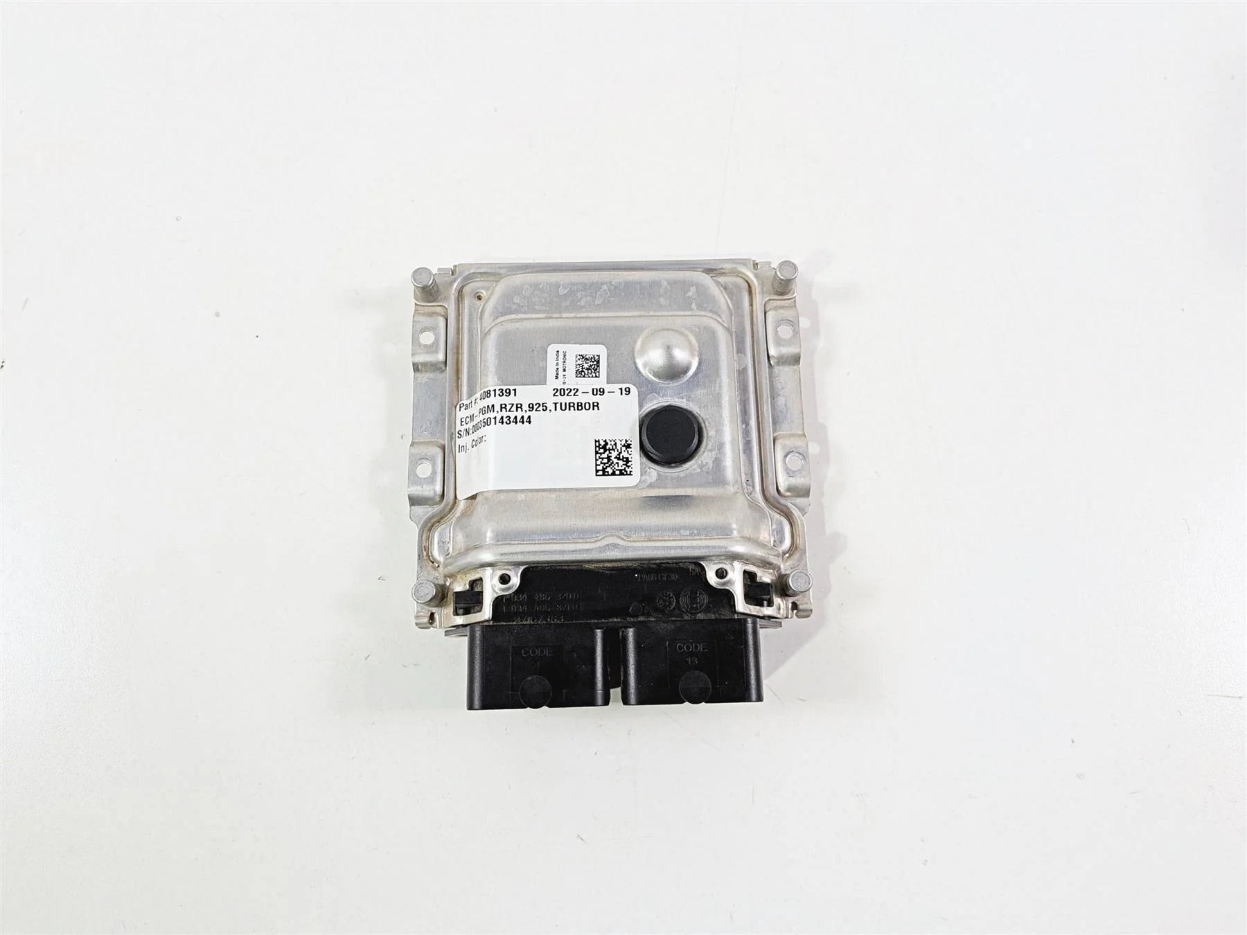 2022 Polaris RZR Turbo R Ultimate Cdi Ecu Ecm Engine Control Module 4081391