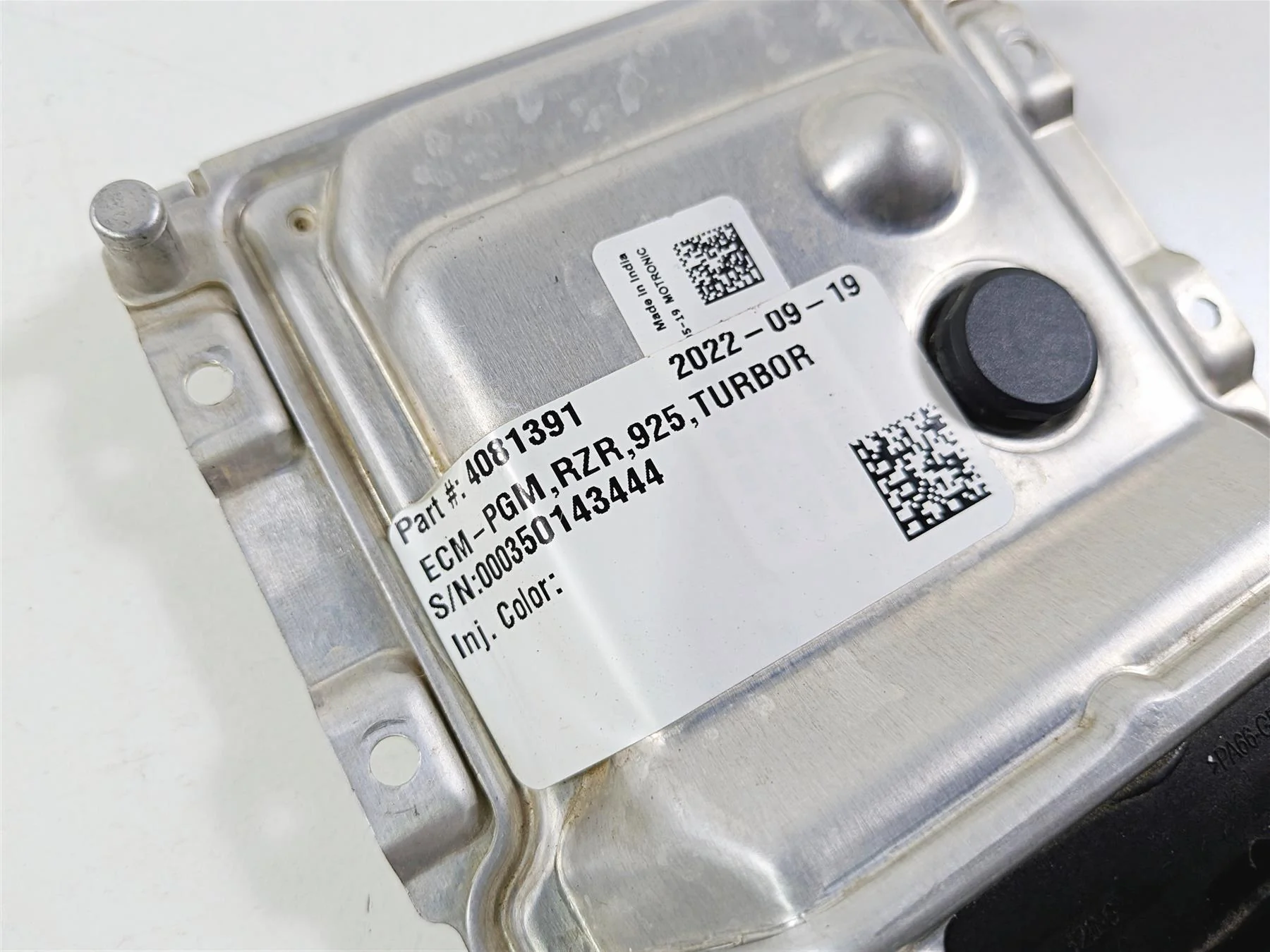 2022 Polaris RZR Turbo R Ultimate Cdi Ecu Ecm Engine Control Module 4081391 - Image 8
