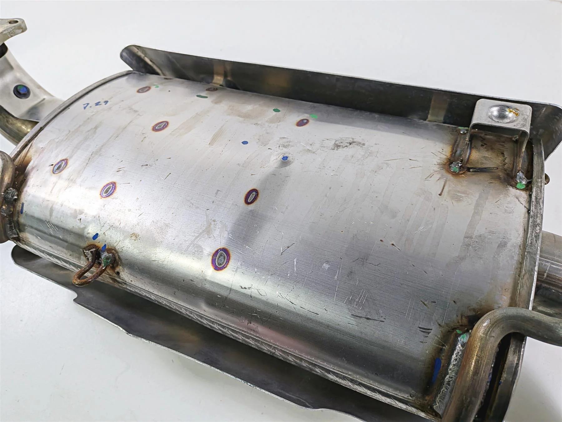 2022 Polaris RZR Turbo R Ultimate Exhaust Muffler Silencer 1263558 - Image 17