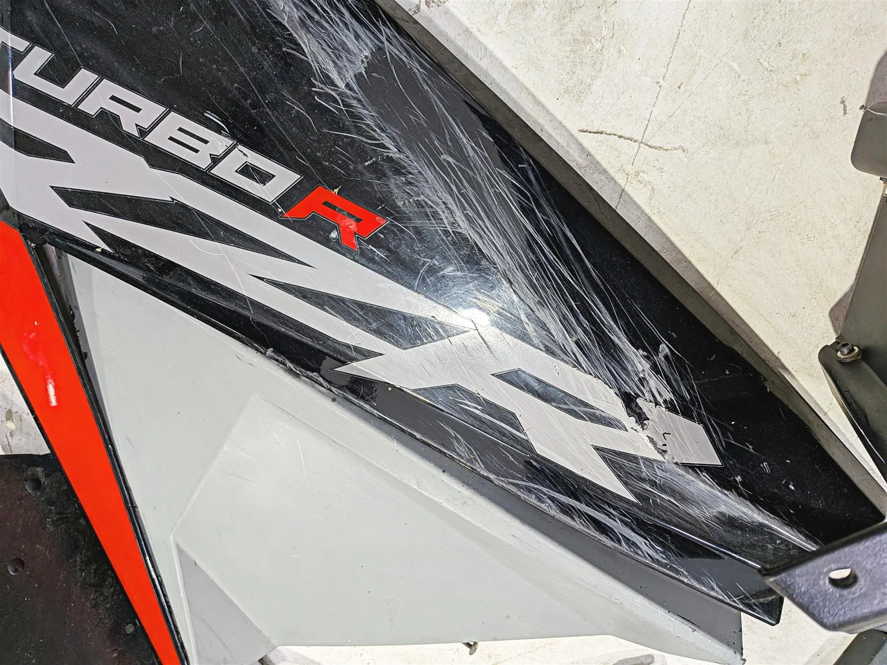 2022 Polaris RZR Turbo R Ultimate Fender Hood Outer Plastic Fairing Set 5455173 - Image 9