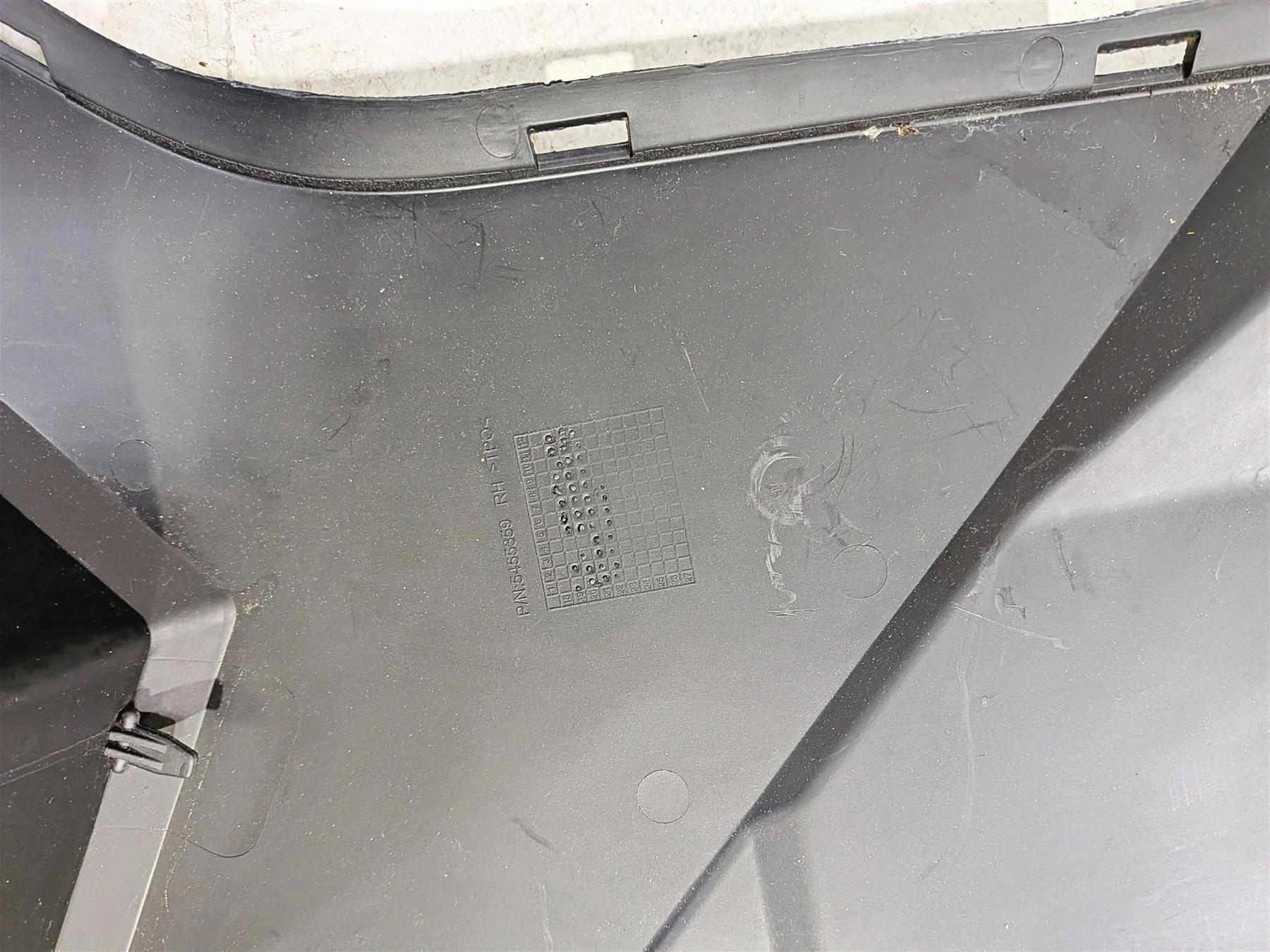 2022 Polaris RZR Turbo R Ultimate Interior Fairing Cover Dash Foot Well 5455194 - Image 19