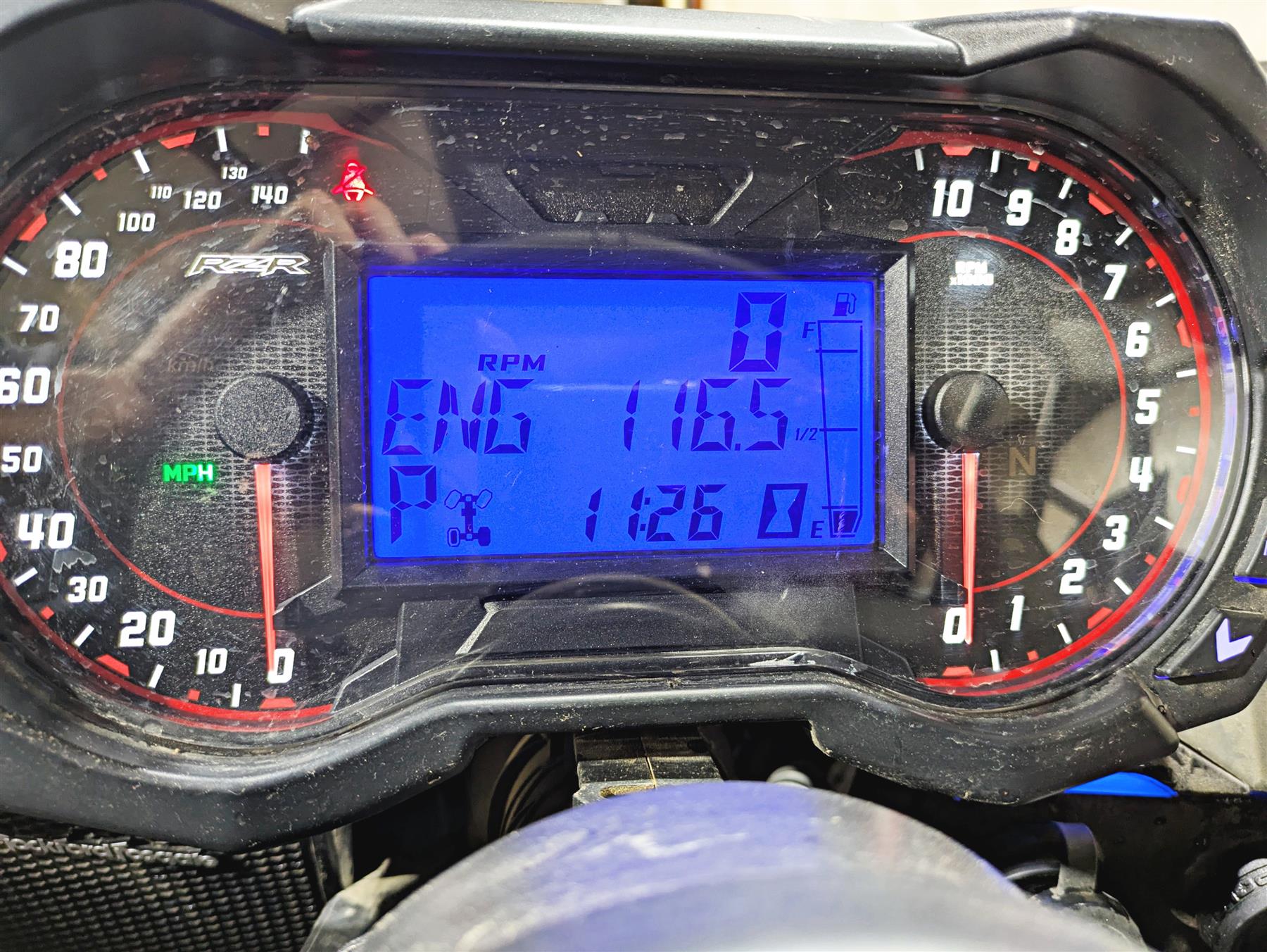 2022 Polaris RZR Turbo R Ultimate Speedometer Gauges Instrument 1K 3286839 - Image 3