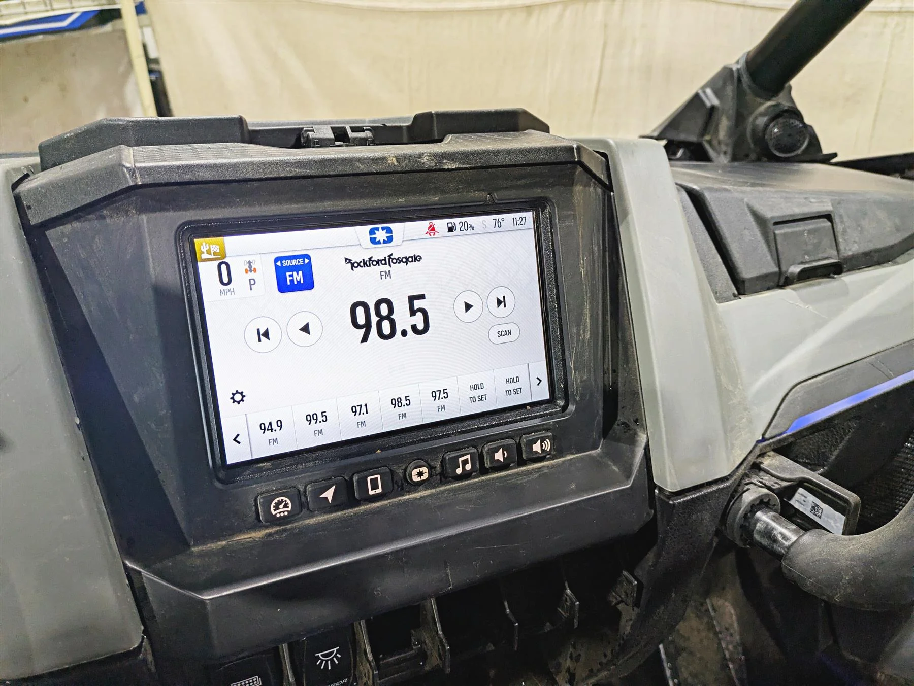 2022 Polaris RZR Turbo R Ultimate Tft Screen Gauge Instrument Dash Panel 3286917 - Image 2