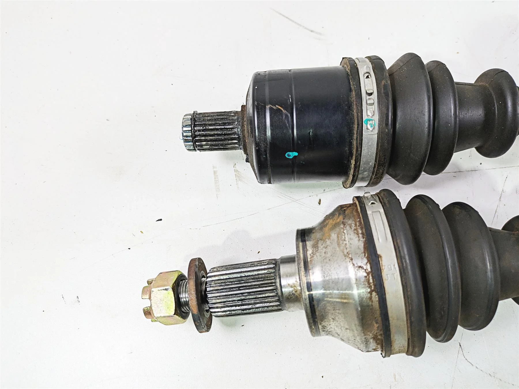 2022 Polaris RZR XP 4 1000 Premium Front Cv Drive Axle Shaft Set Read 1334491 - Image 11