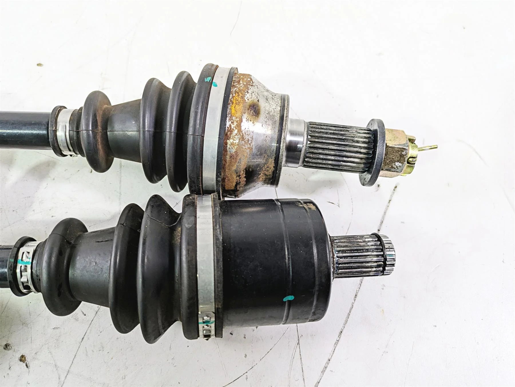 2022 Polaris RZR XP 4 1000 Premium Front Cv Drive Axle Shaft Set Read 1334491 - Image 12