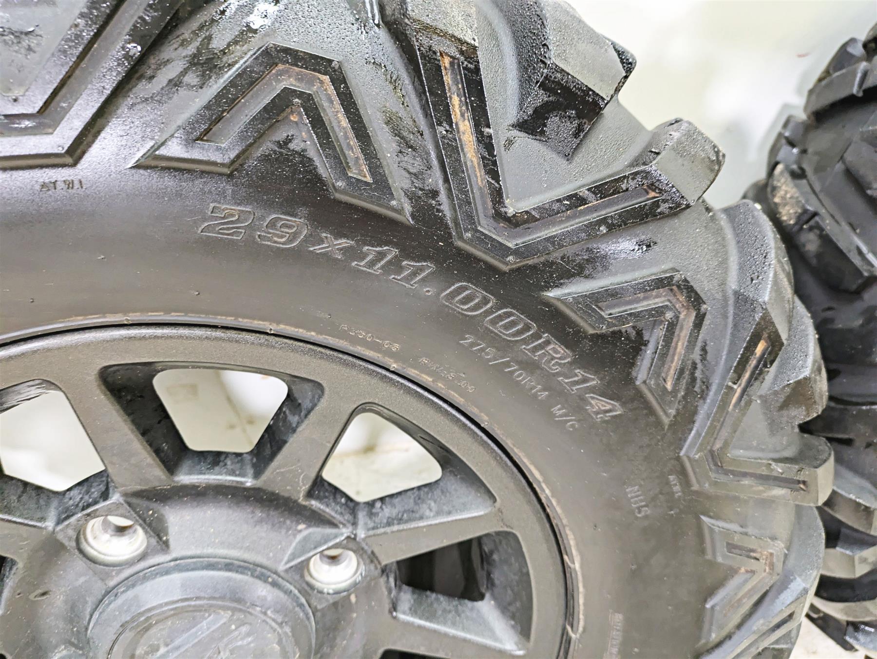 2022 Polaris RZR XP 4 1000 Premium Front Rear Wheel Tire Set 1522842 1522843 - Image 7
