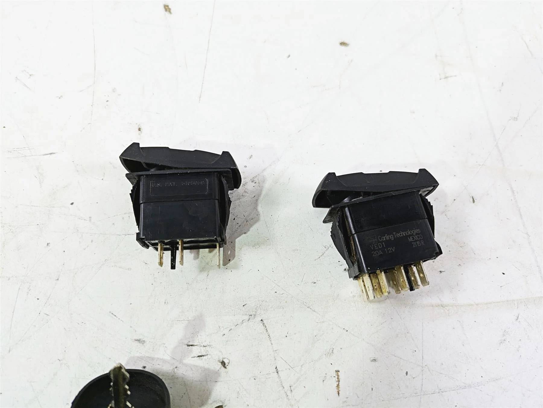 2022 Polaris RZR XP 4 1000 Premium Ignition Awd Fwd Light Switch & Key 4016058 - Image 10