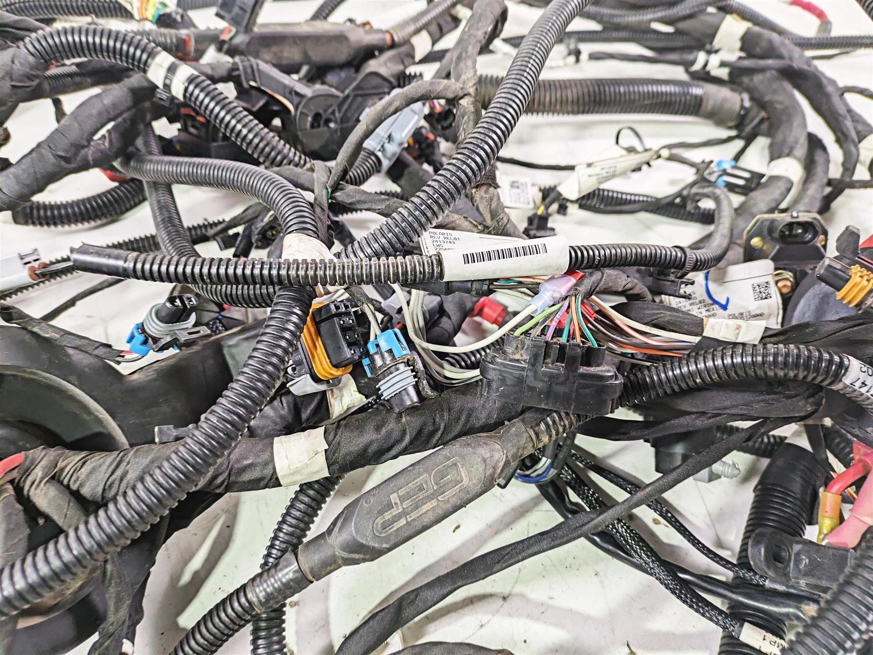 2022 Polaris RZR XP 4 1000 Premium Main Wiring Harness Loom - No Cut 2414465 - Image 8