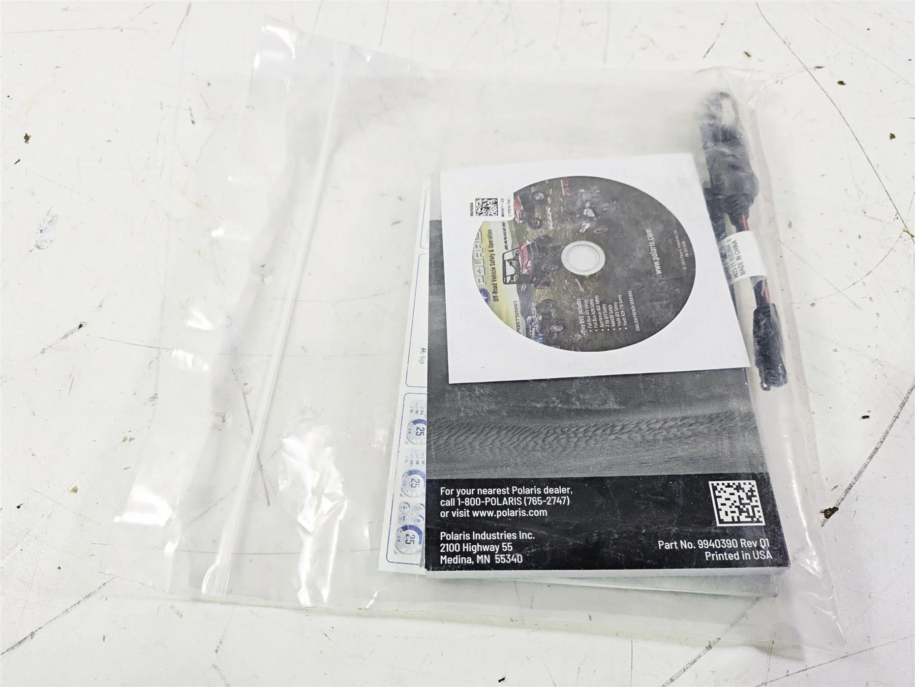 2022 Polaris RZR XP 4 1000 Premium Owners Manual + Adapter & CD - Set 9940390 - Image 5