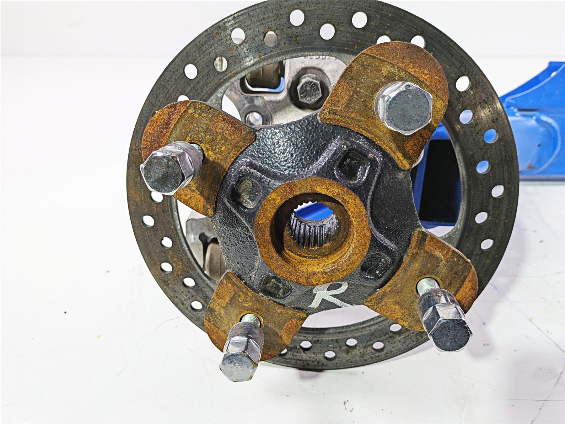 2022 Polaris RZR XP 4 1000 Premium Rear Right Trailing Arm Wheel Hub 1019356 - Image 7