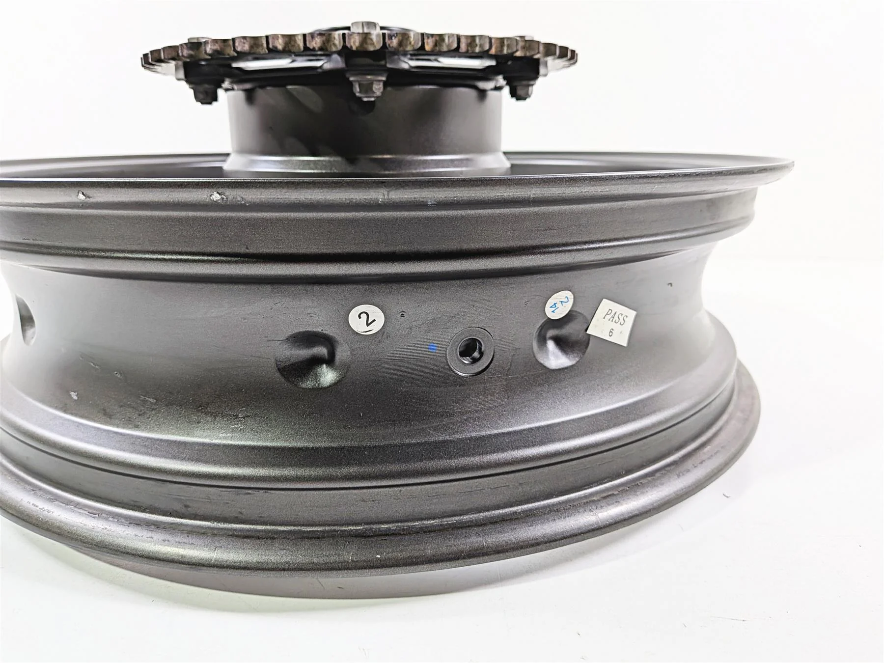 2022 Triumph Tiger 900 GT Pro Cast Rear Wheel Rim 17x4.25 -Read T2010909 - Image 13