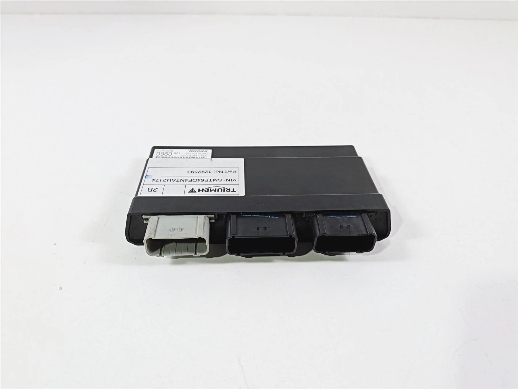 2022 Triumph Tiger 900 GT Pro Cdi Ecu Ecm Engine Control Module T1292593 - Image 5