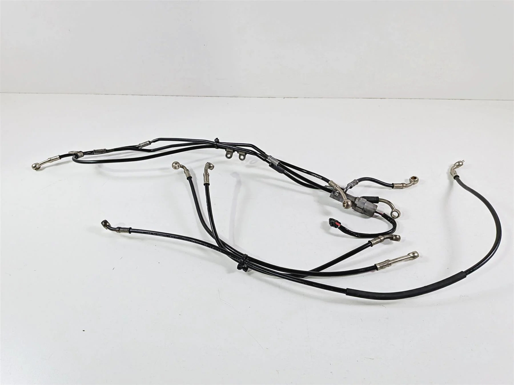 2022 Triumph Tiger 900 GT Pro Front Rear Abs Brake Line Set T2023442 T2023445