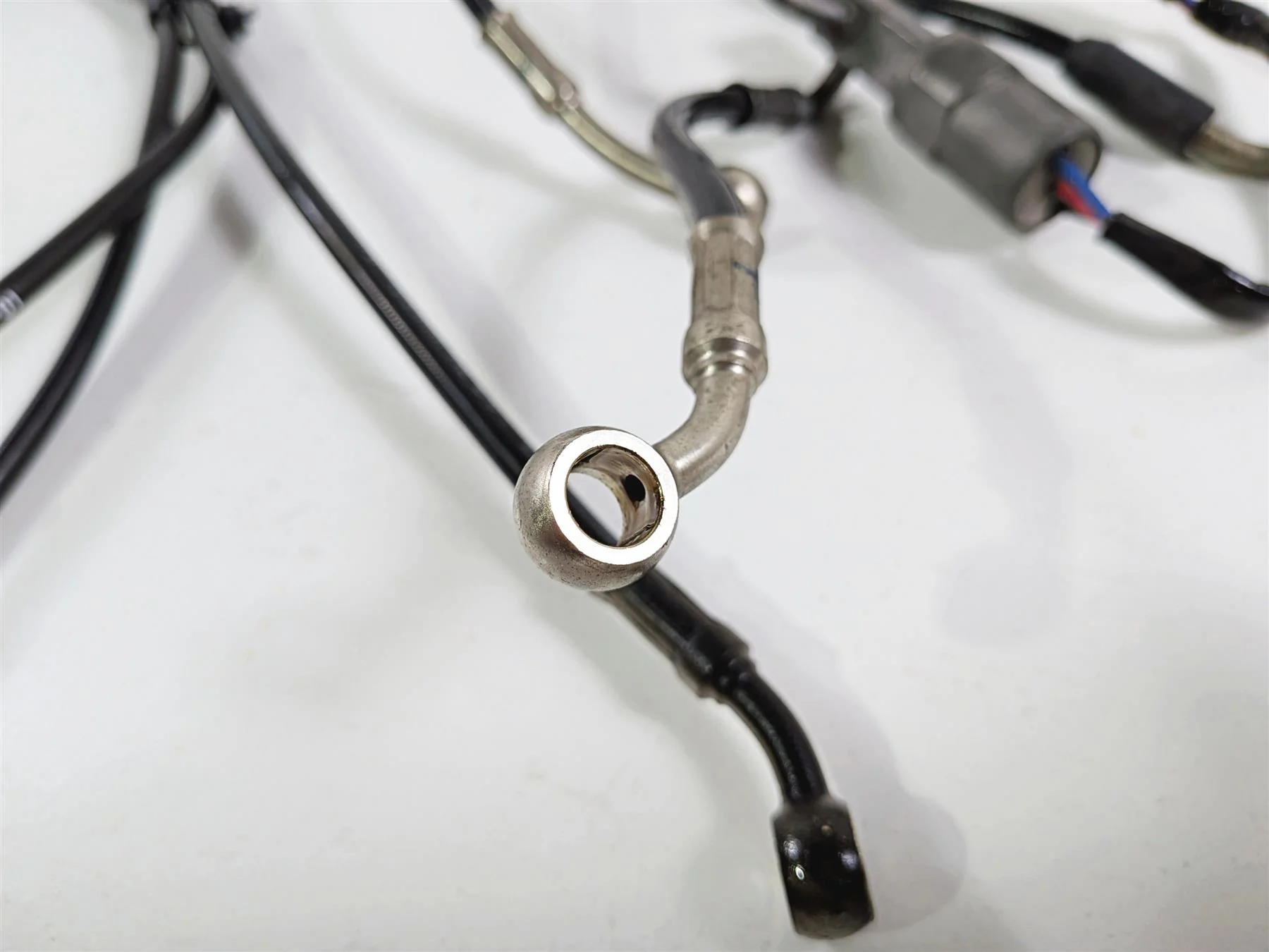 2022 Triumph Tiger 900 GT Pro Front Rear Abs Brake Line Set T2023442 T2023445 - Image 10