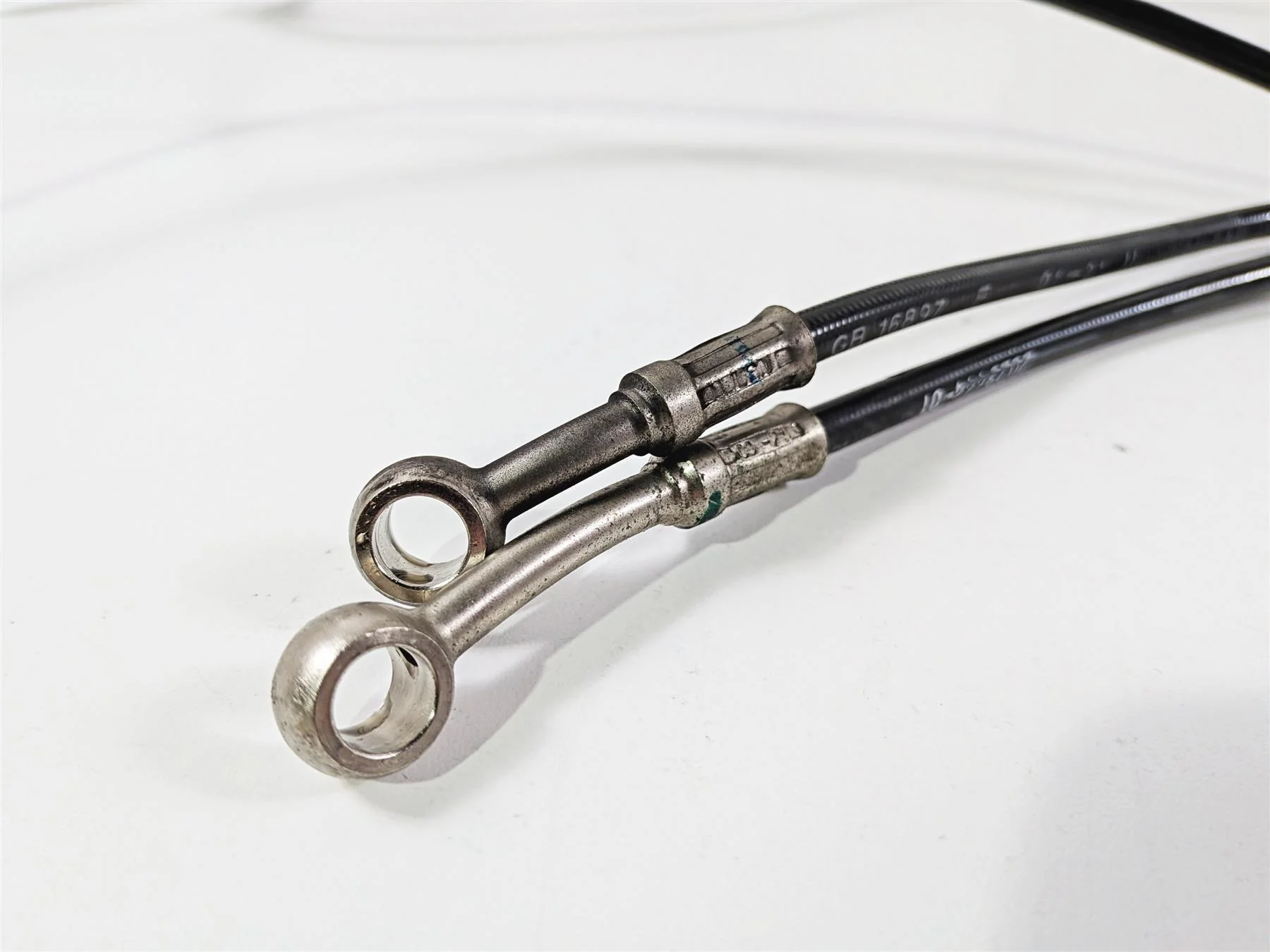 2022 Triumph Tiger 900 GT Pro Front Rear Abs Brake Line Set T2023442 T2023445 - Image 4