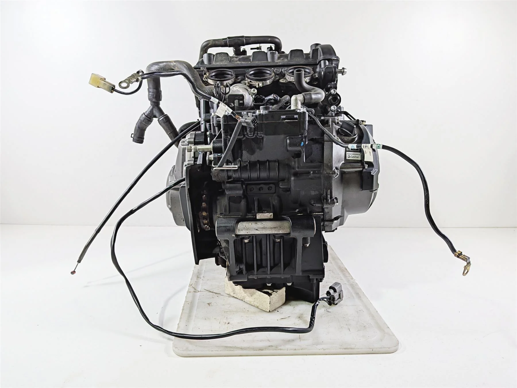 2022 Triumph Tiger 900 GT Pro Great Running Engine Motor 13K Comp Test T1160499 - Image 5