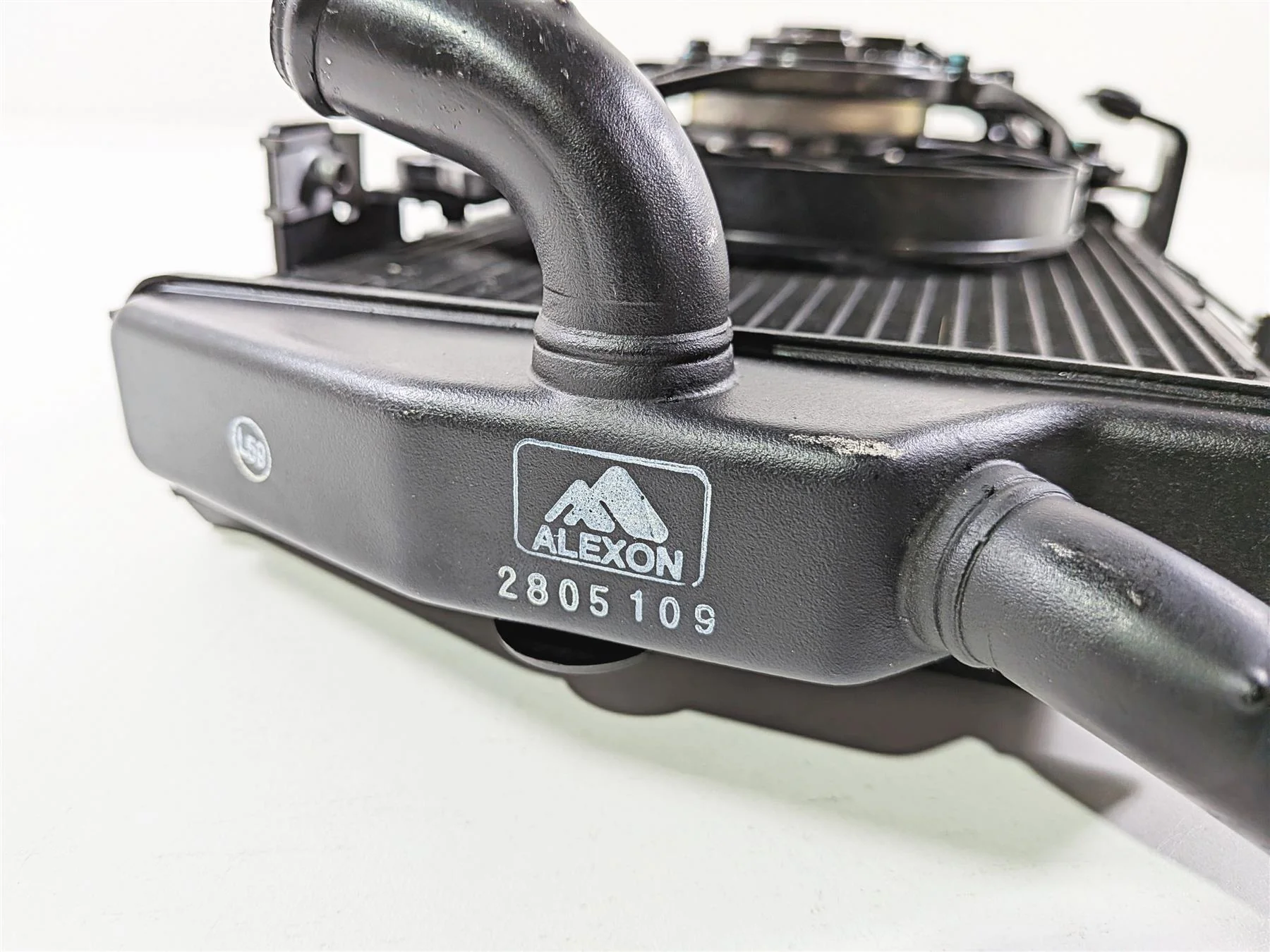 2022 Triumph Tiger 900 GT Pro Left Coolant Radiator And Fan T2104610 - Image 4
