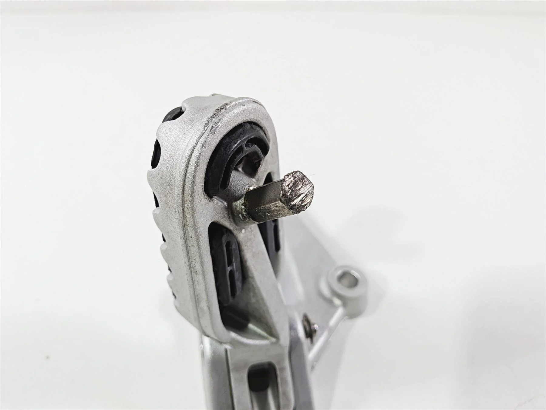 2022 Triumph Tiger 900 GT Pro Left Front Foot Peg & Mount T2082204 - Image 7