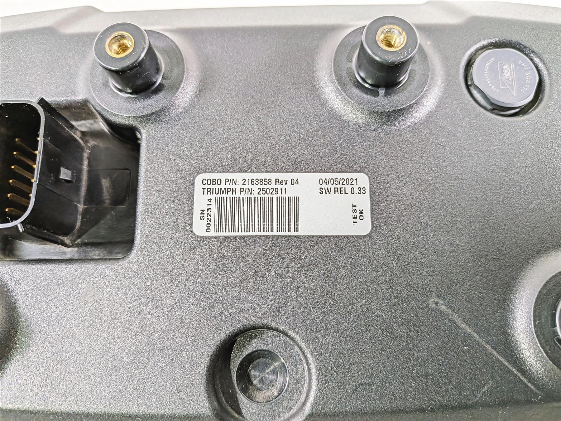 2022 Triumph Tiger 900 GT Pro Speedometer Gauge Instrument 13K -Read T2163858 - Image 8