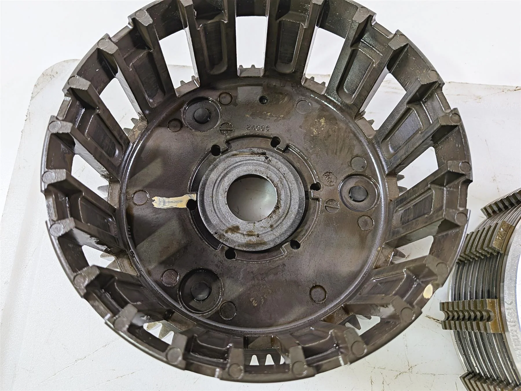 2023 BMW F850GS K81 Clutch Basket Friction Pressure Plate Disc Set 21218565058 - Image 12