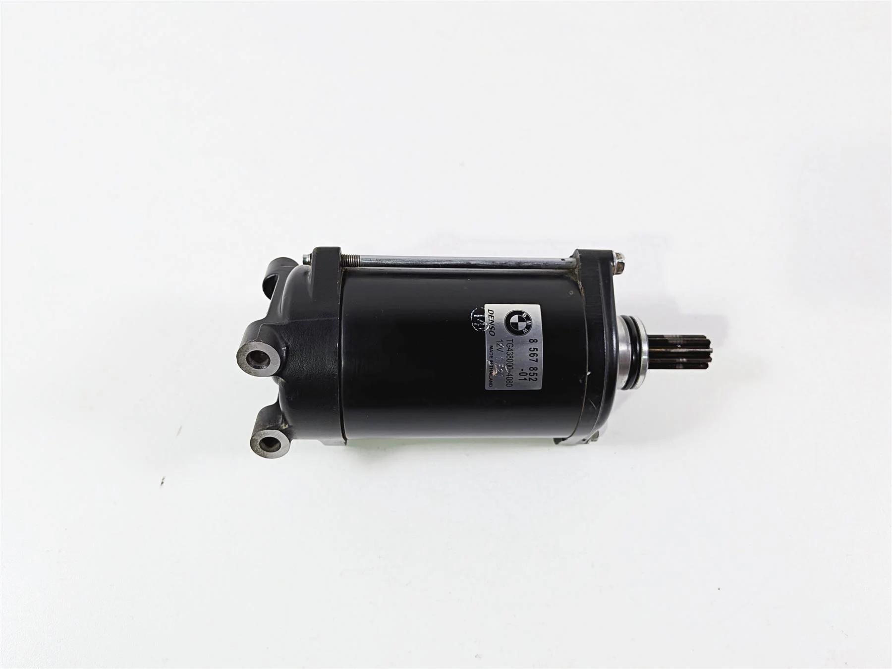 2023 BMW F850GS K81 Denso Engine Starter Motor - Tested 12418567852 - Image 2