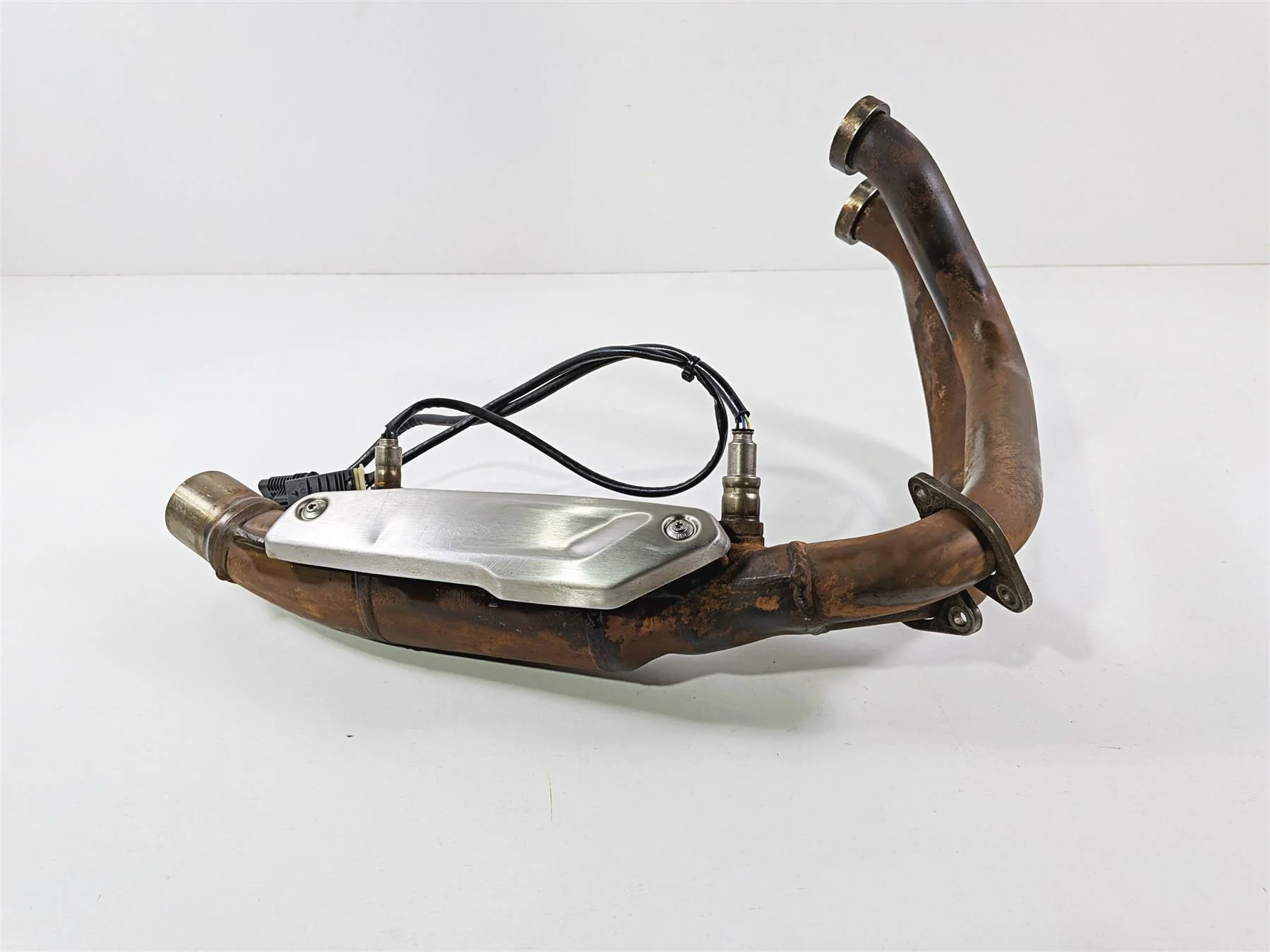 2023 BMW F850GS K81 Exhaust Header Manifold & O2 Sensor 18518550447 - Image 3