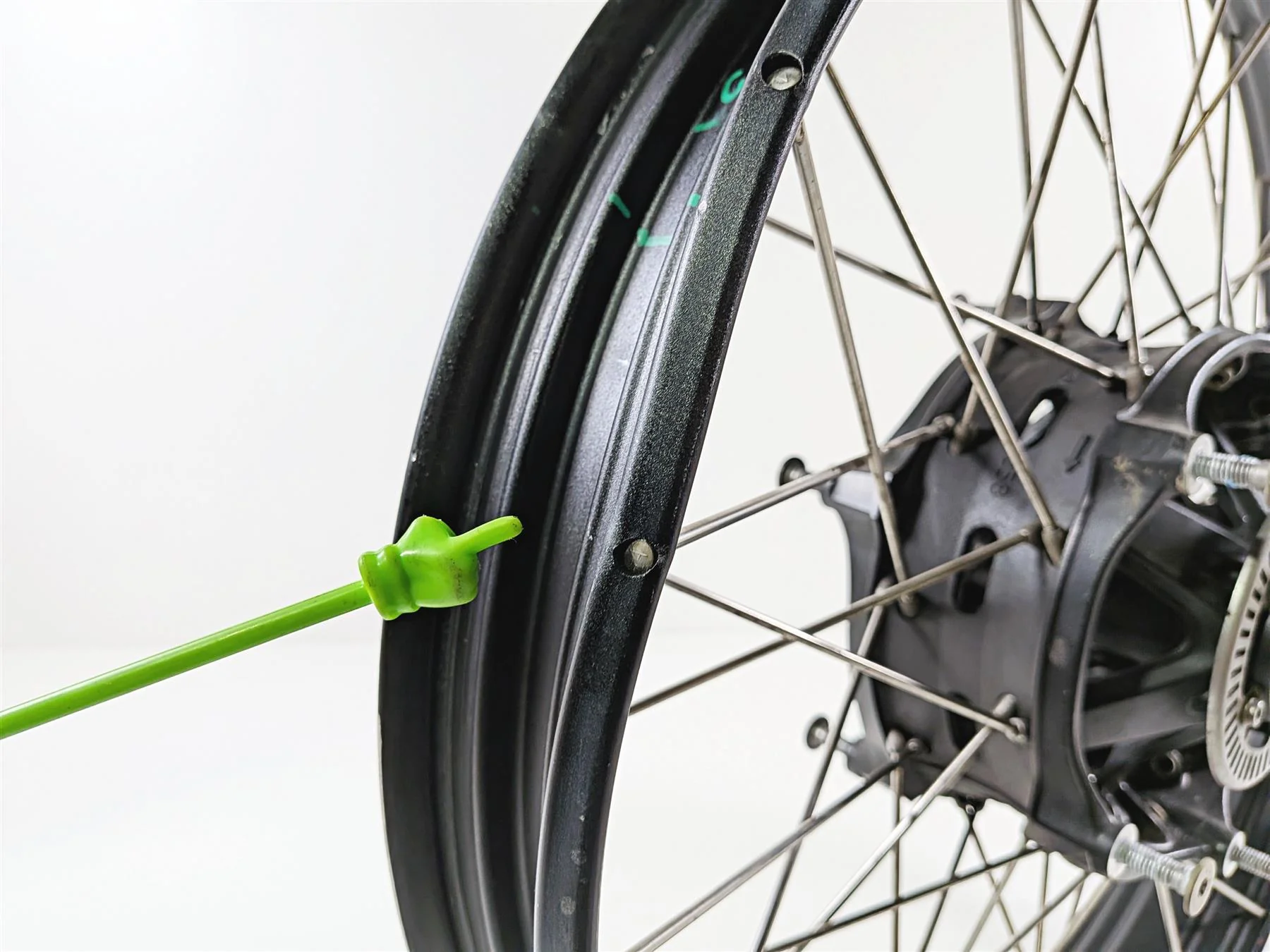 2023 BMW F850GS K81 Front Spoke Wheel Rim 21x2.15 Wobble - Dent 36318395499 - Image 11