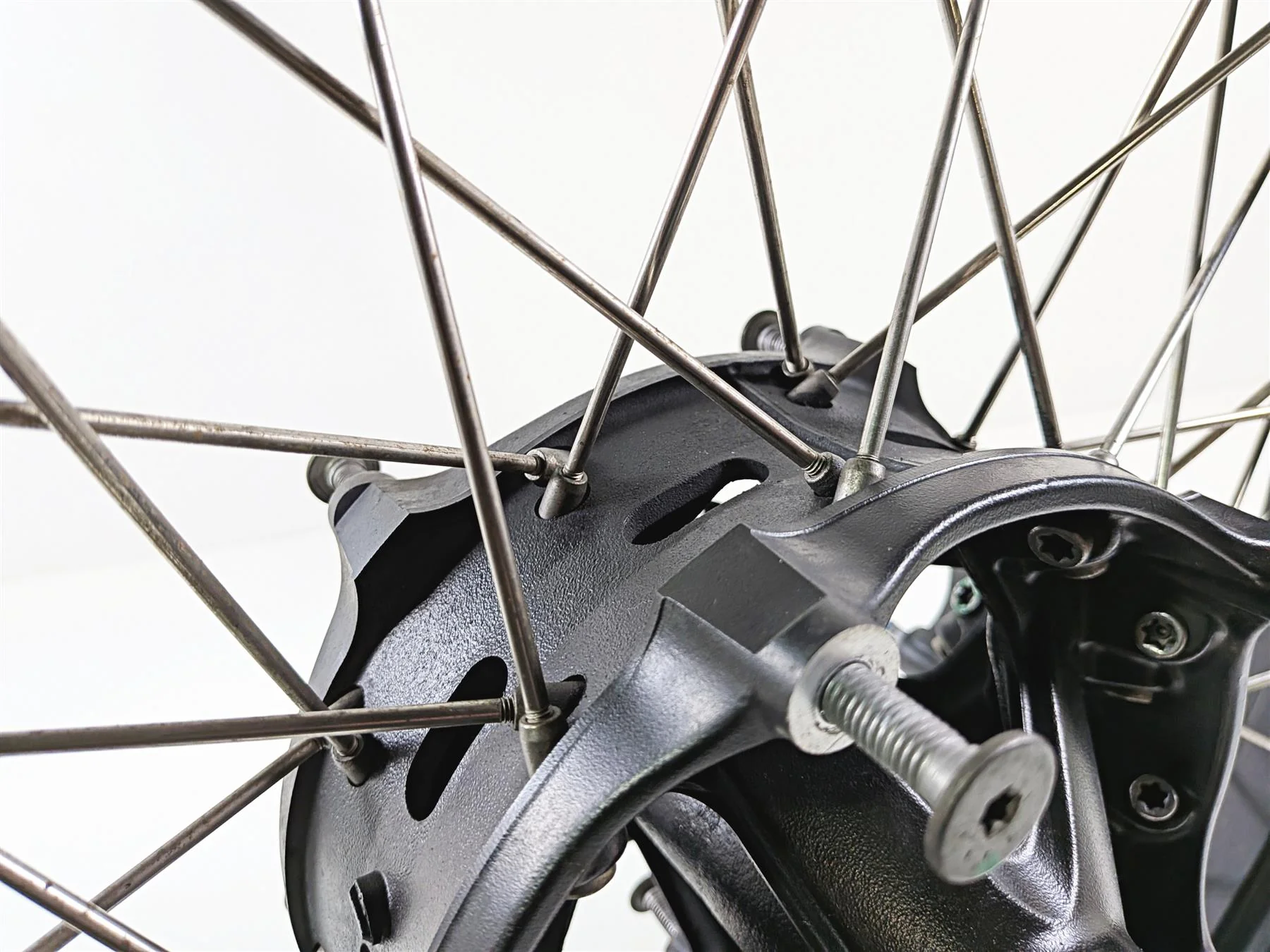2023 BMW F850GS K81 Front Spoke Wheel Rim 21x2.15 Wobble - Dent 36318395499 - Image 13