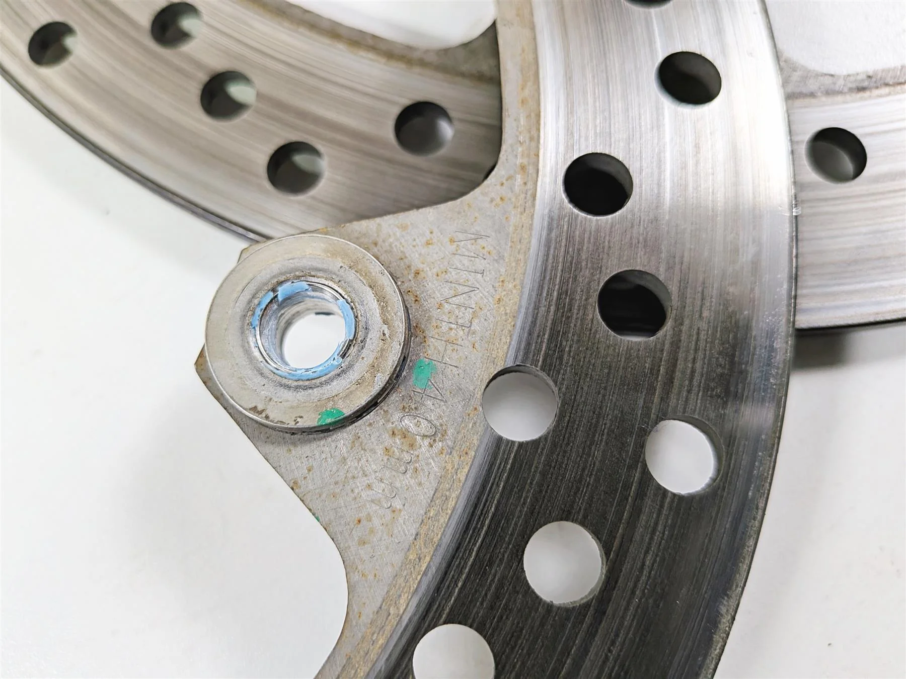2023 BMW F850GS K81 Front Straight Brake Disc Rotor Set 305mm 34118526566 - Image 10