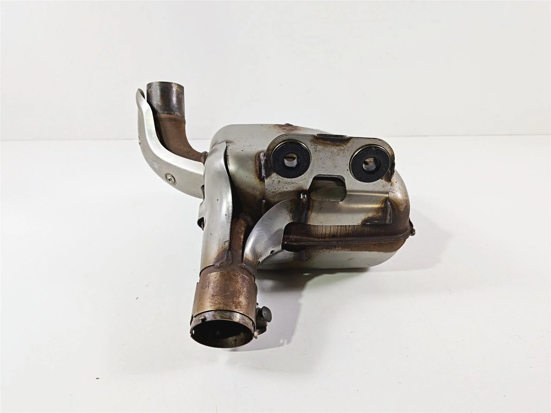 2023 BMW F850GS K81 Lafranconi Exhaust Mid Pipe Collector Chamber 18518393197 - Image 5