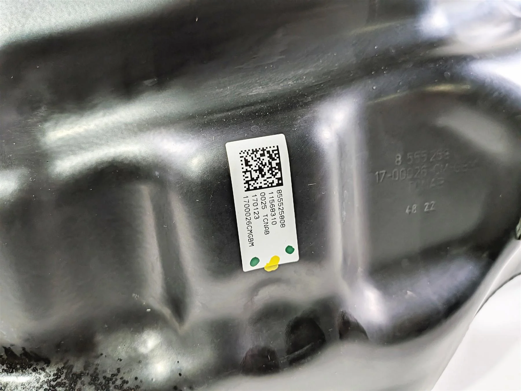 2023 BMW F850GS K81 Metal Fuel Gas Petrol Tank - Clean No Dents 16118555258 - Image 10