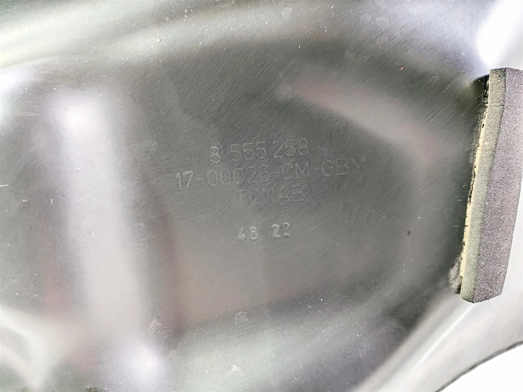 2023 BMW F850GS K81 Metal Fuel Gas Petrol Tank - Clean No Dents 16118555258 - Image 11