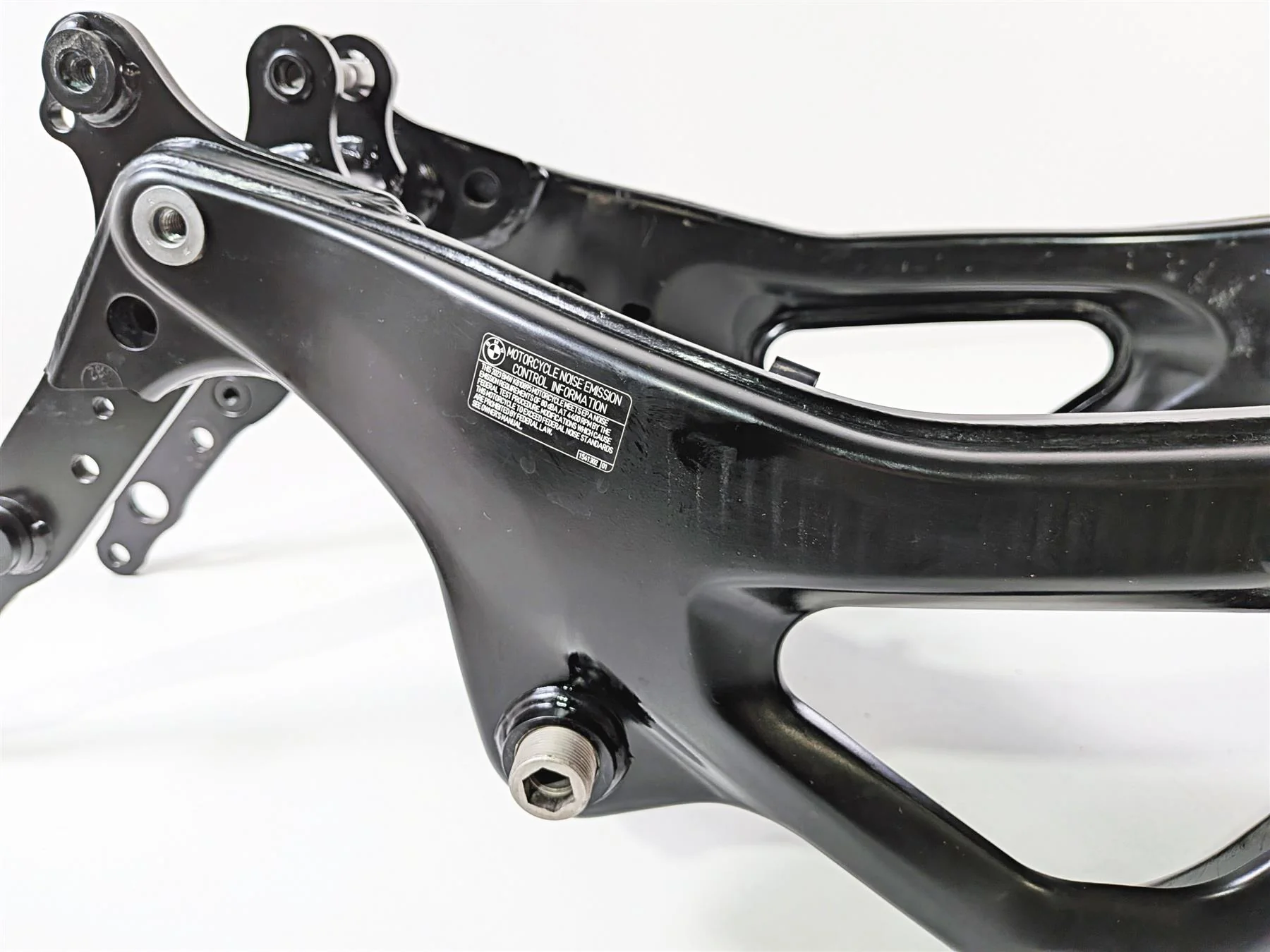 2023 BMW F850GS K81 Straight Main Frame Chassis With Clean Alaska Title 46511600243 - Image 11