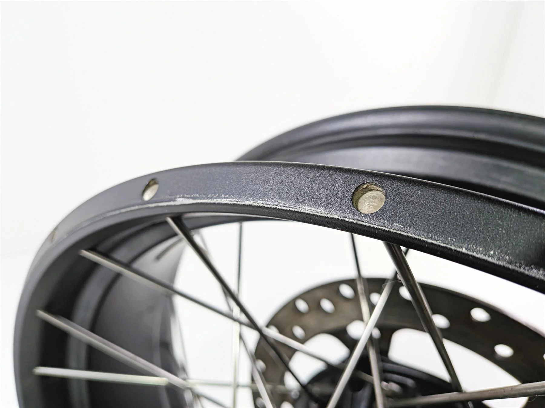 2023 BMW F850GS K81 Straight Rear Spoke Wheel Rim 17x4.25 36318395502 - Image 14