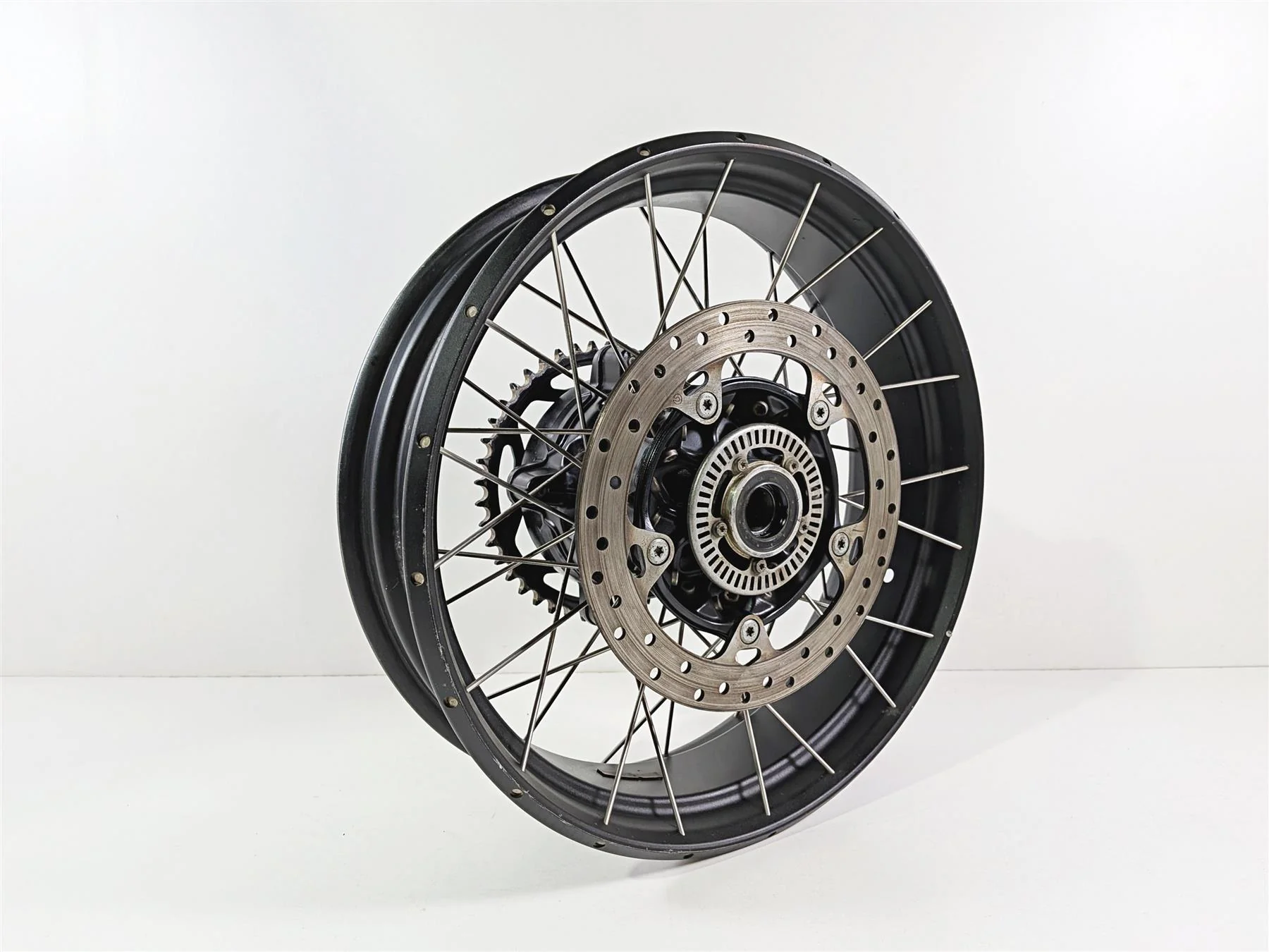 2023 BMW F850GS K81 Straight Rear Spoke Wheel Rim 17x4.25 36318395502 - Image 15