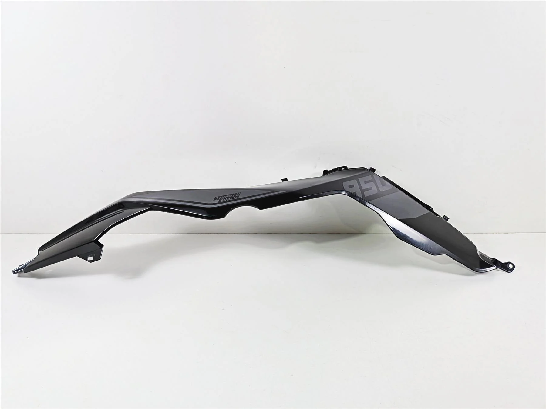 2023 BMW F850GS K81 Upper Left Triple Black Side Tank Fairing Cover 46638564627 - Image 2