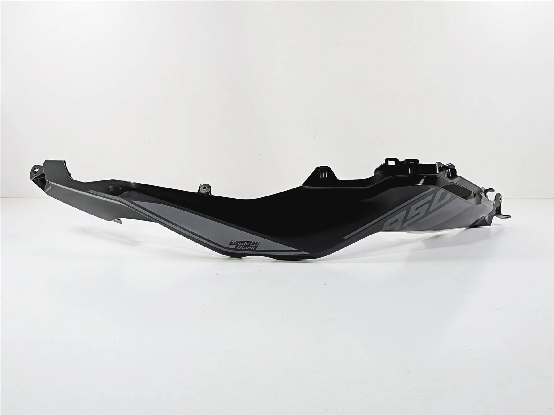 2023 BMW F850GS K81 Upper Left Triple Black Side Tank Fairing Cover 46638564627 - Image 9