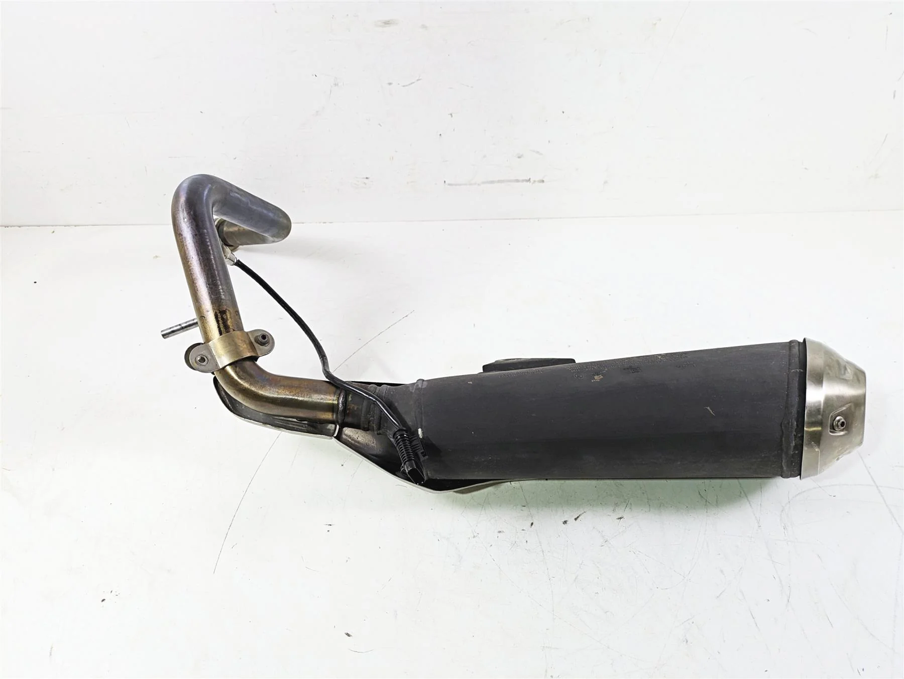 2023 BMW G310R K03 Exhaust Pipe Muffler & Midpipe 18519457919 - Image 11