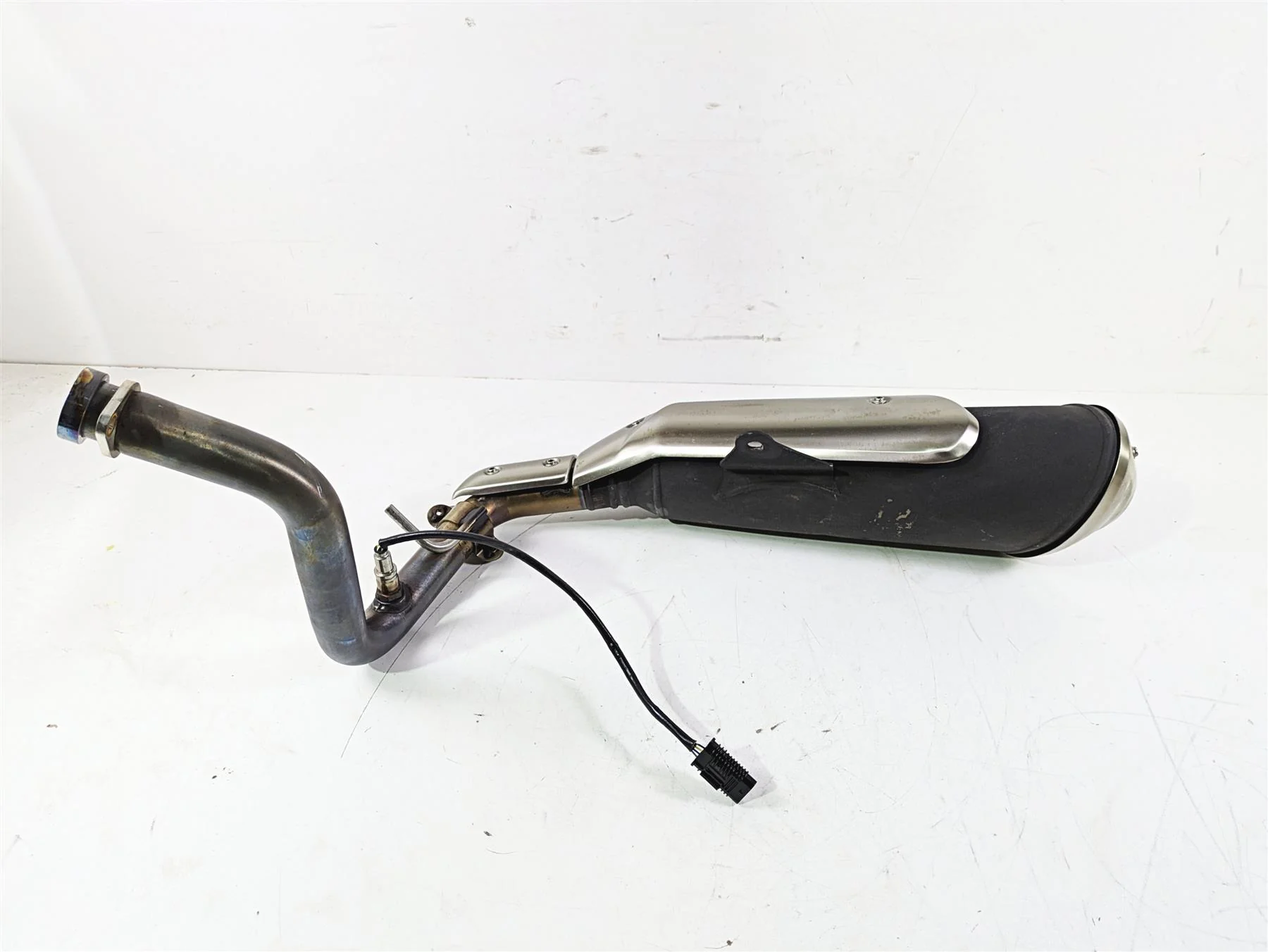 2023 BMW G310R K03 Exhaust Pipe Muffler & Midpipe 18519457919 - Image 3