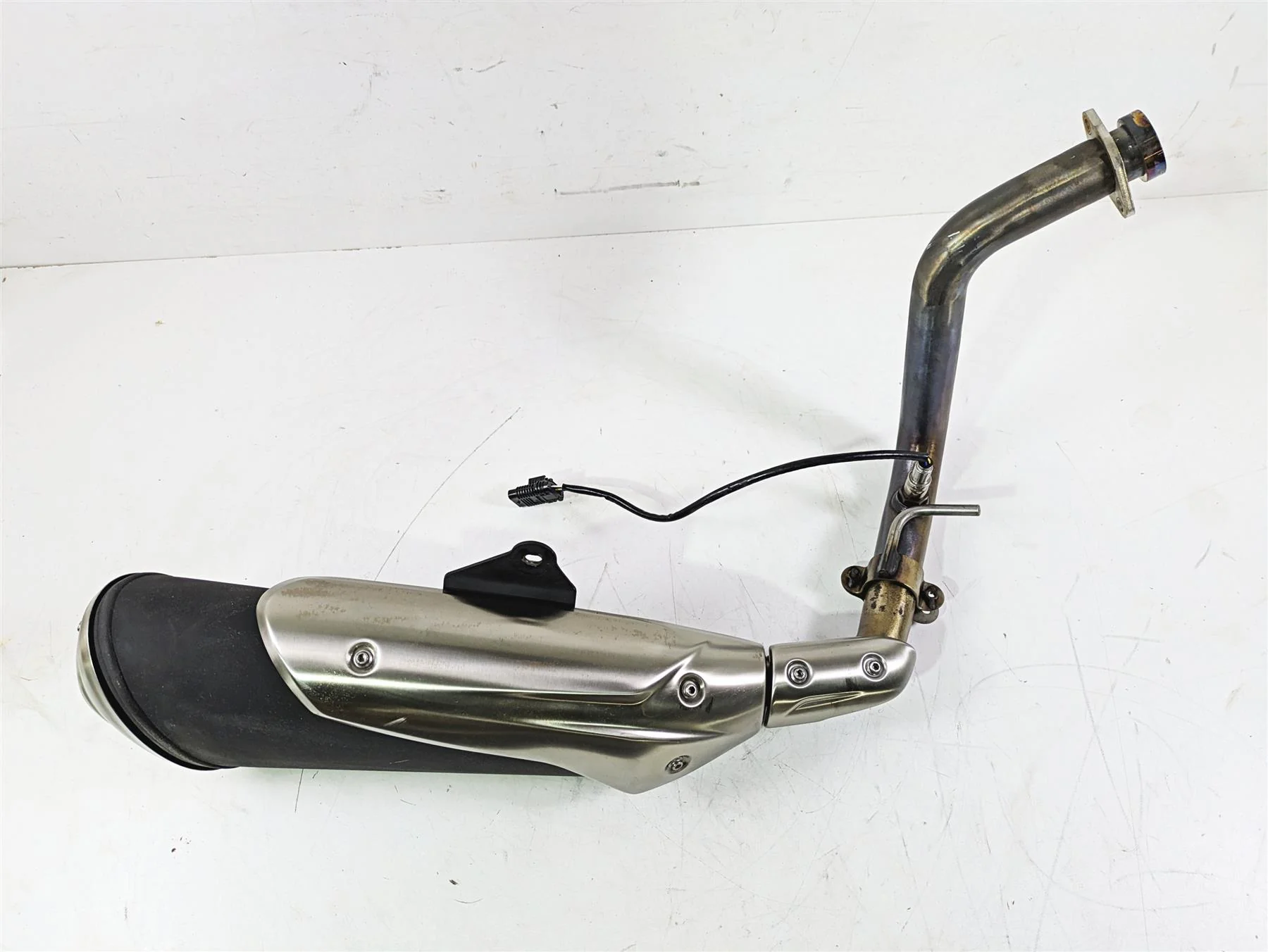 2023 BMW G310R K03 Exhaust Pipe Muffler & Midpipe 18519457919 - Image 5