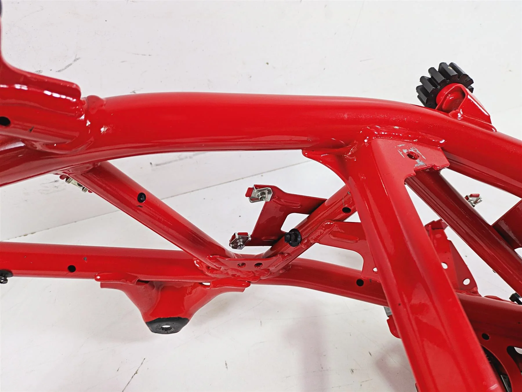 2023 BMW G310R K03 Straight Red Main Frame Chassis With Clean Texas Title 46517923543 - Image 9